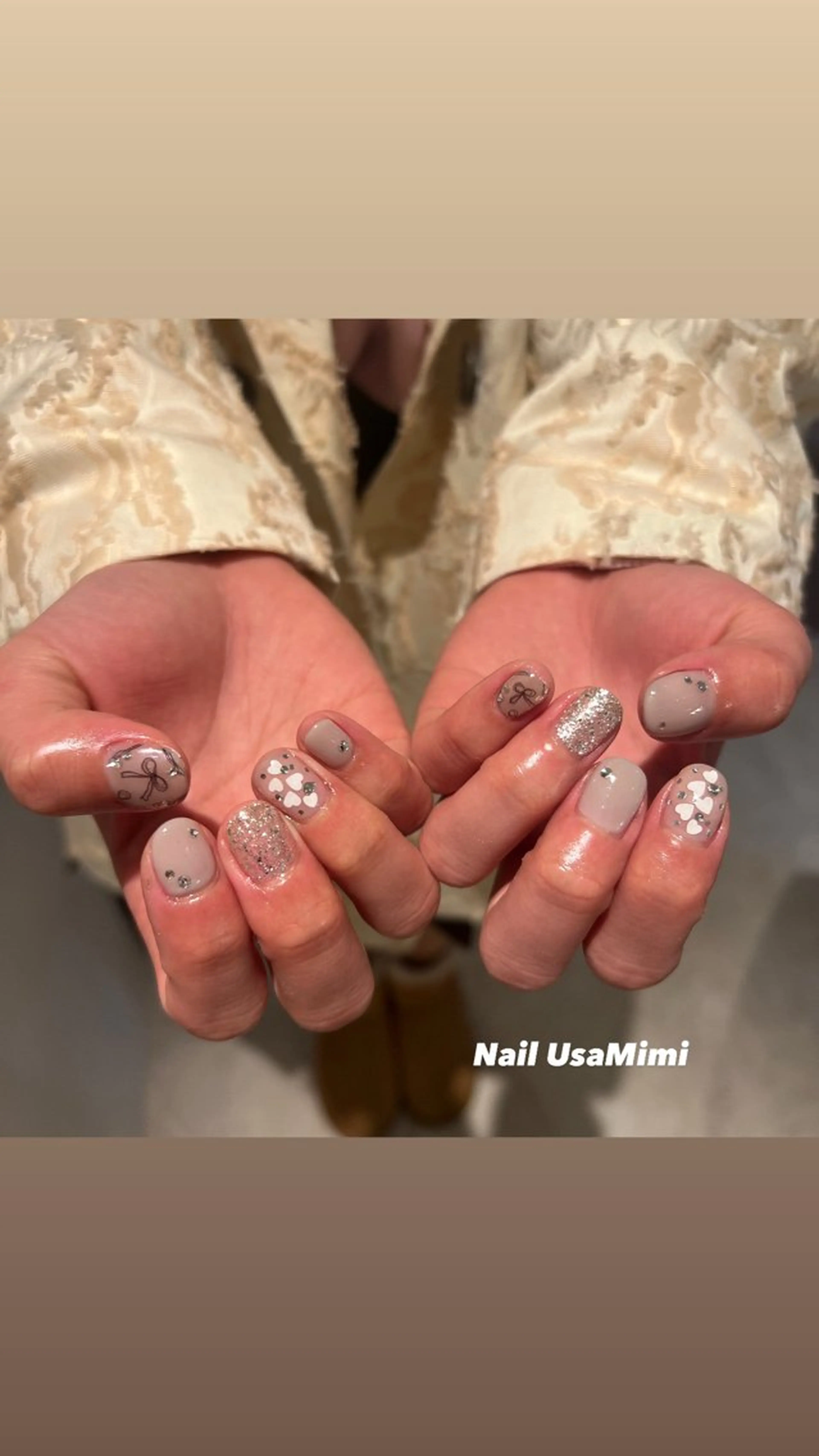 ネイル アートネイル ジェルネイル グラデーション 韓国ネイル ワンカラーネイル ハンドネイル 本町NailUsa Mimi RIKOのネイルデザイン