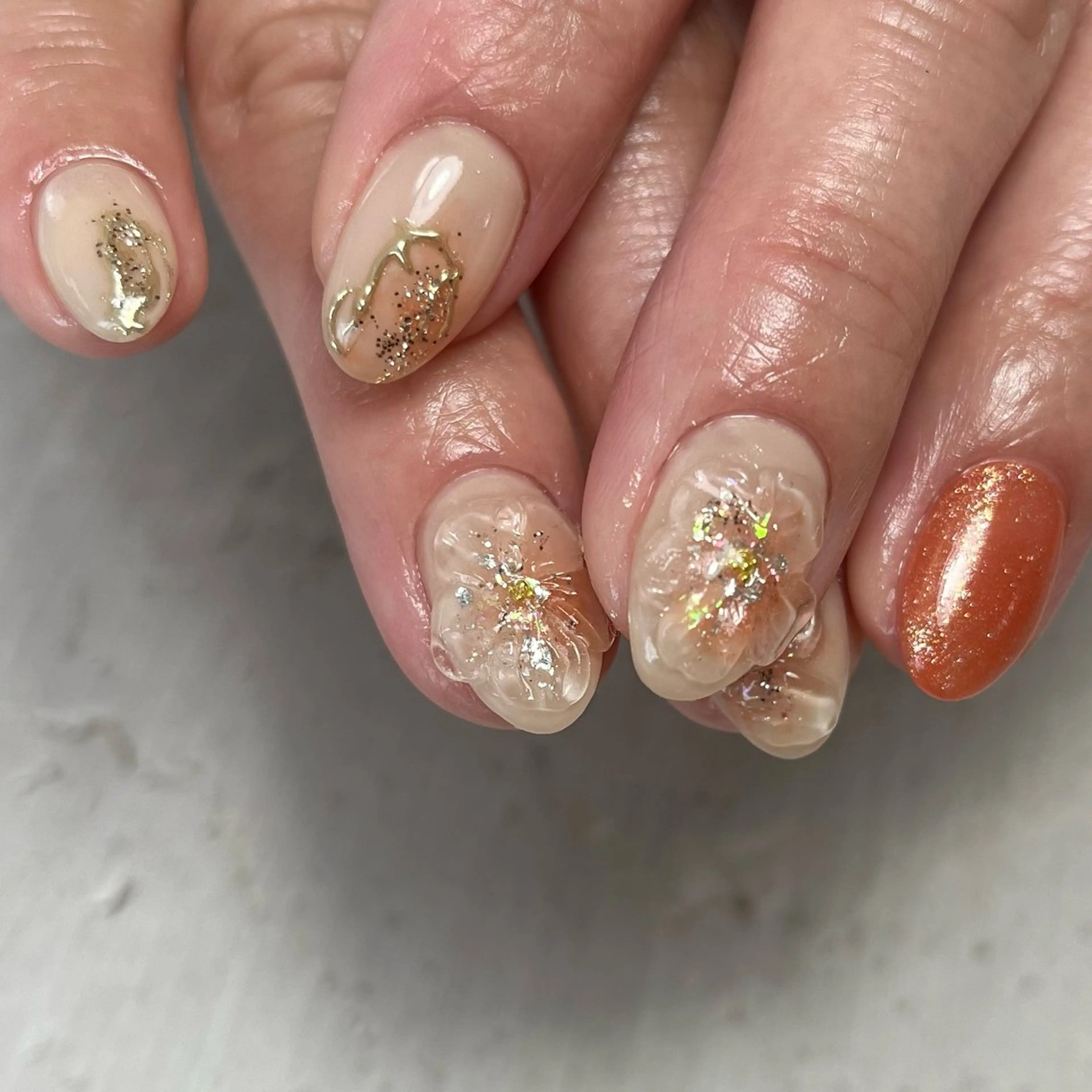 ネイル ジェルネイル ハンドネイル ハンドケア nail salon Ivy【放出】のネイルデザイン