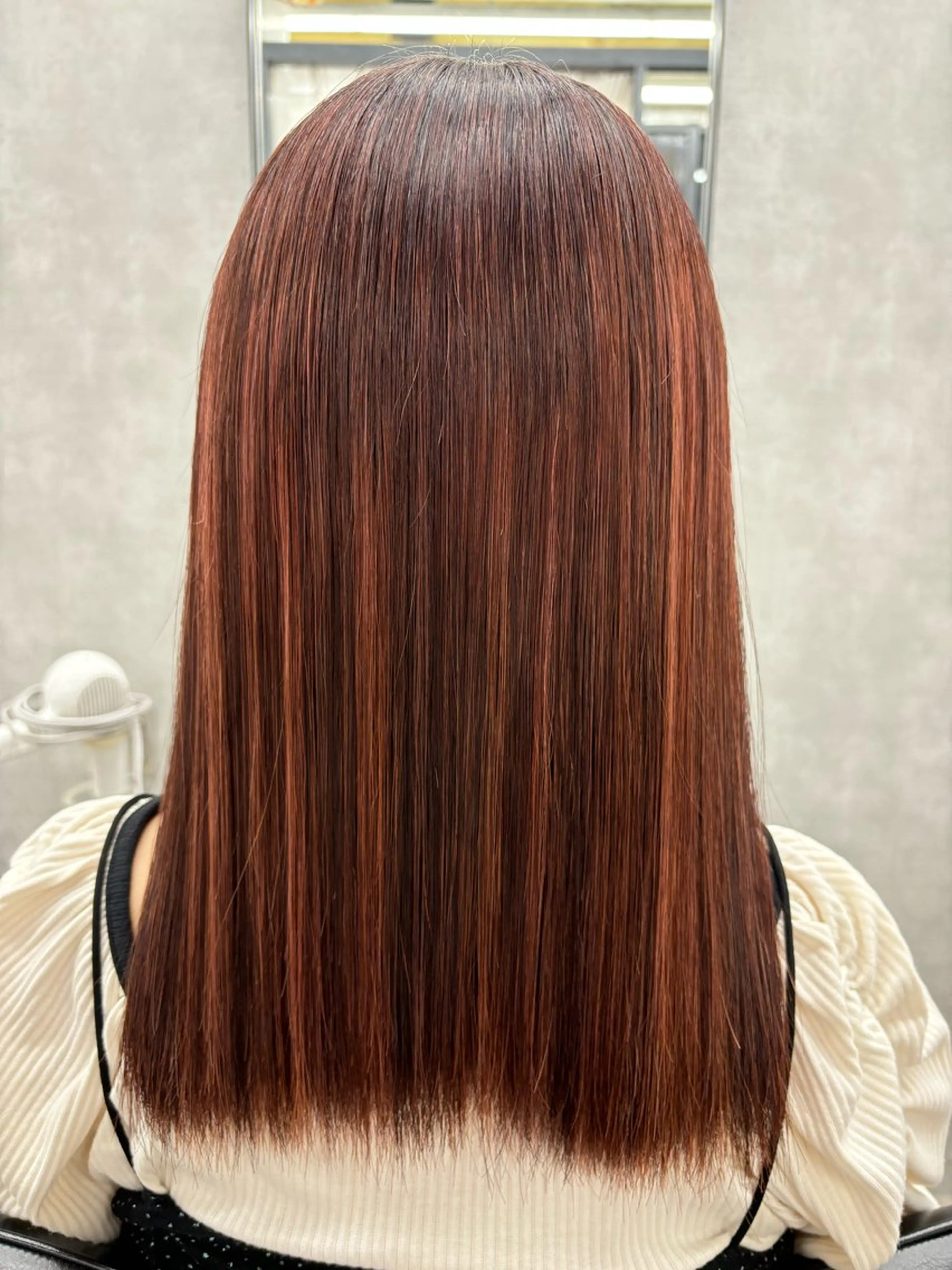 ロング カラー 髪質改善 縮毛矯正 トリートメント すぐ巻ける縮毛矯正 🍀勝倉　麗のヘアスタイル