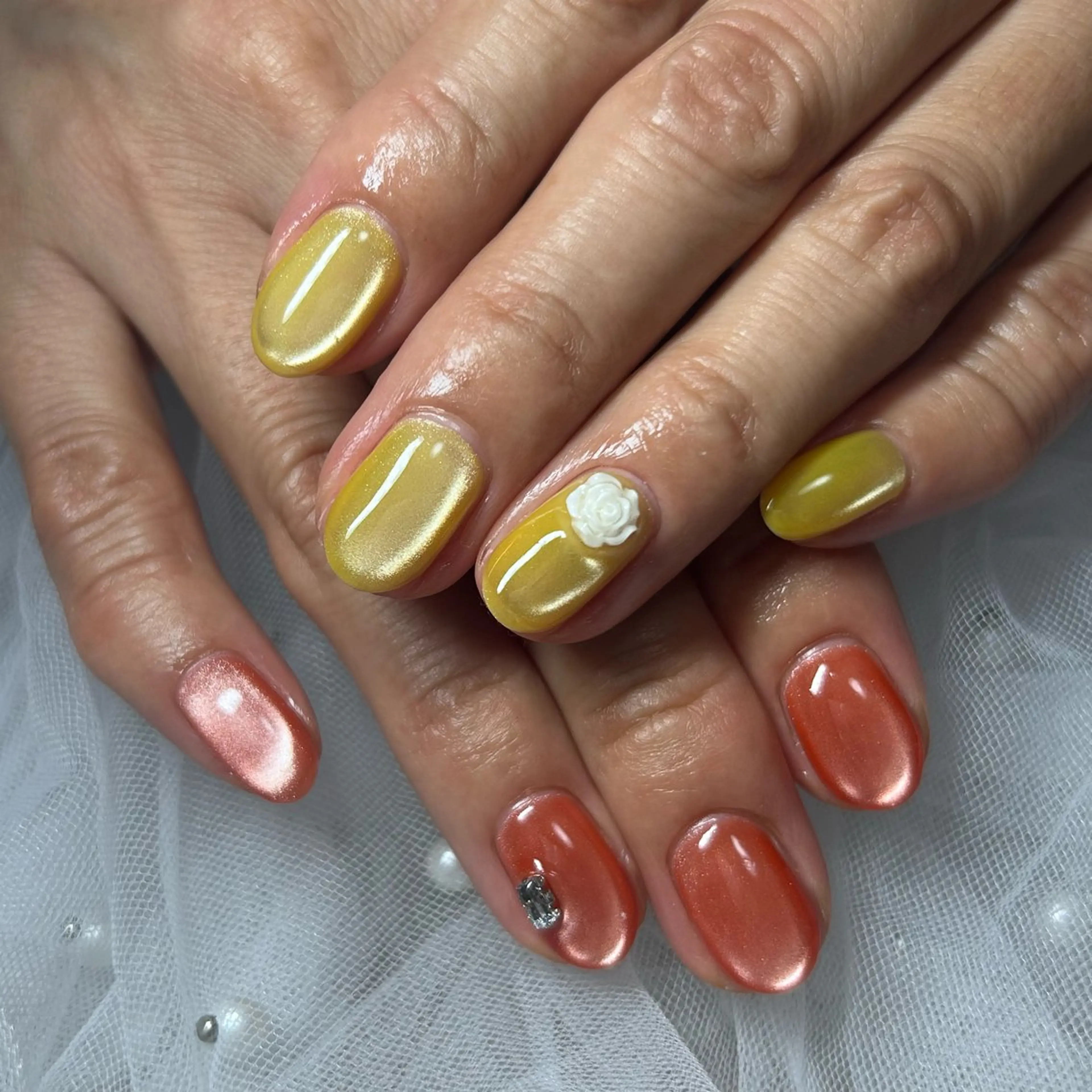 ネイル ハンドネイル Rosy Nailのネイルデザイン