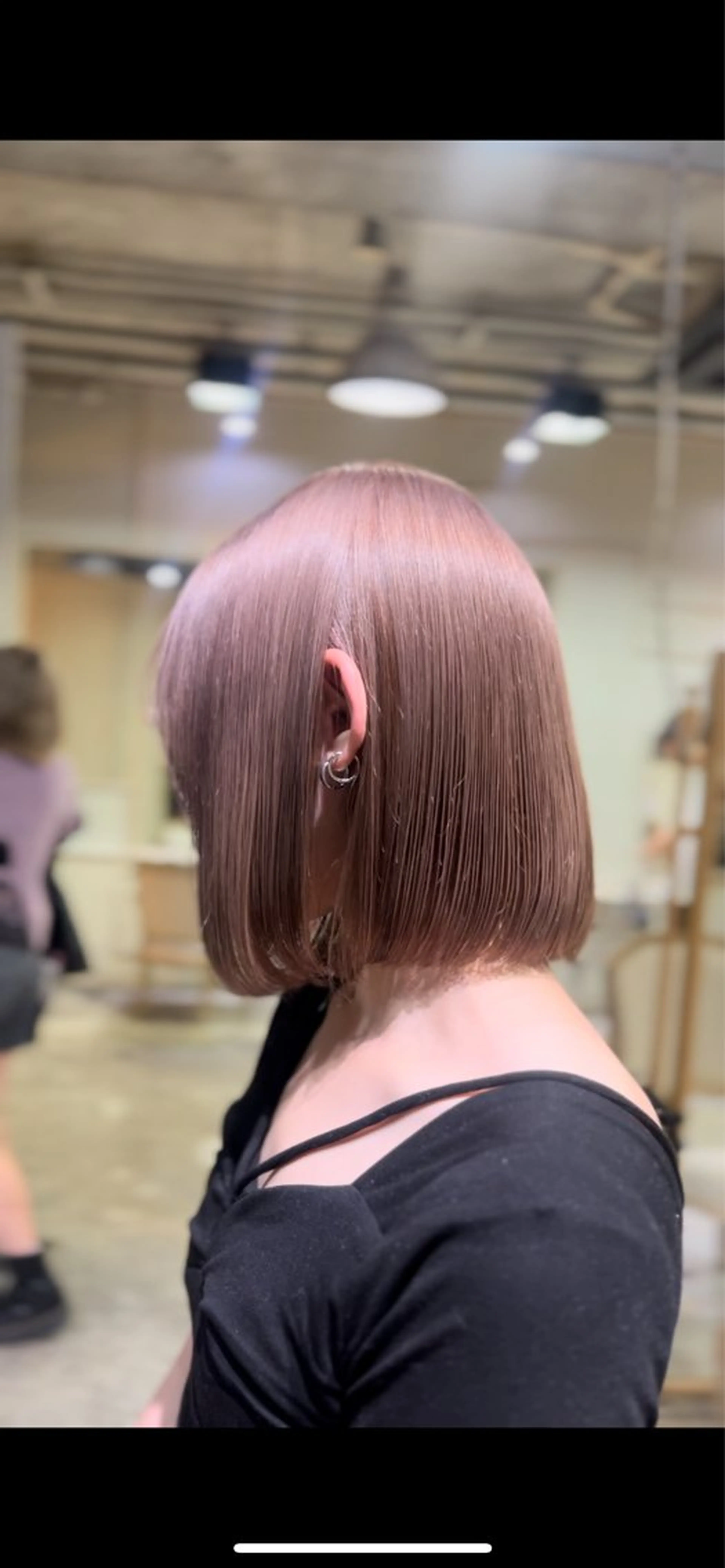 ロング カラー ブリーチ ケアブリーチ 透明感カラー ハイトーンカラー ボブ ヘアカラー トリートメント 🧃Kawakami kotomi🧃のヘアスタイル