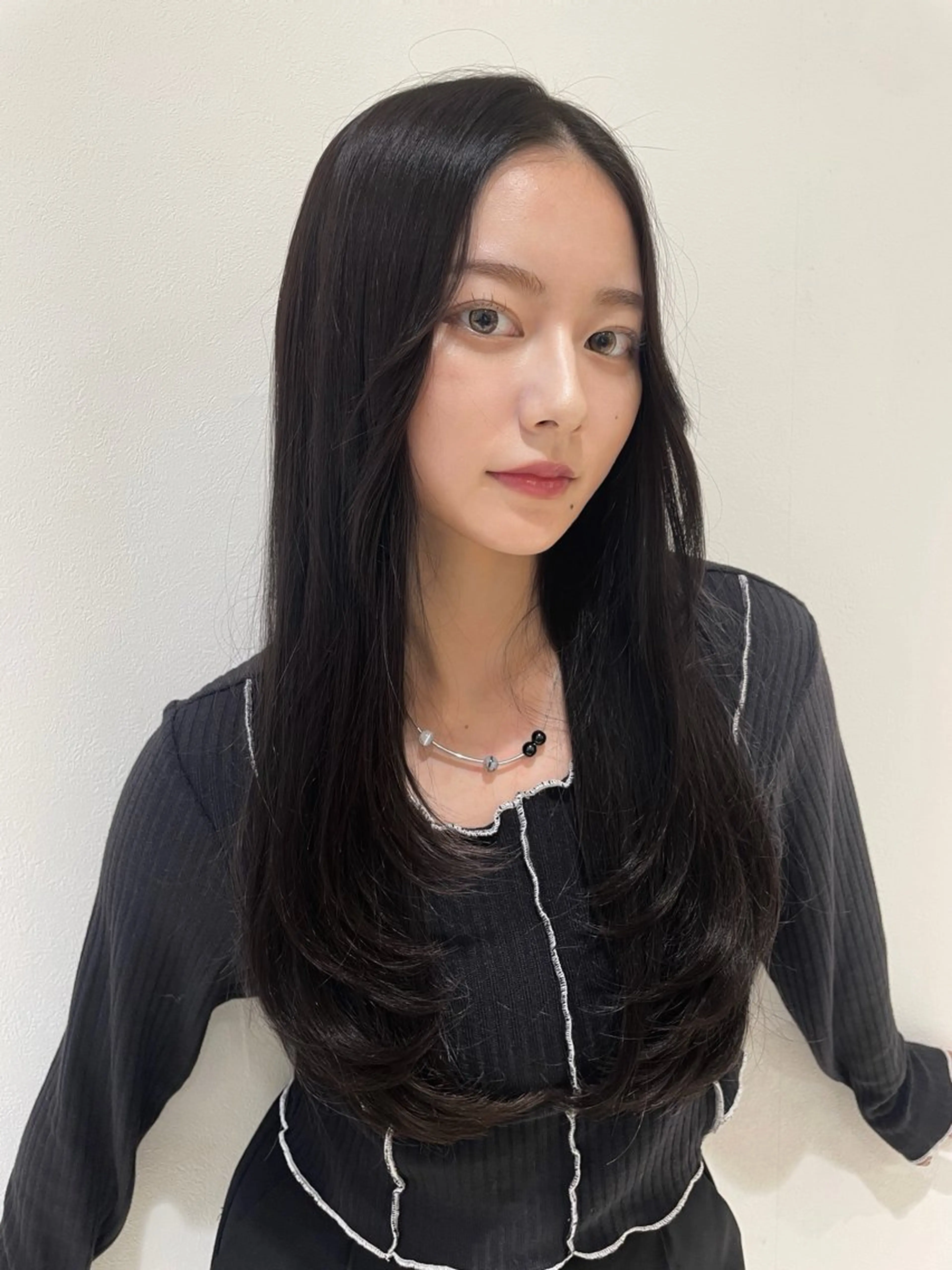 ロング 映える顔まわり/前髪 特化 💗 ユキマのヘアスタイル