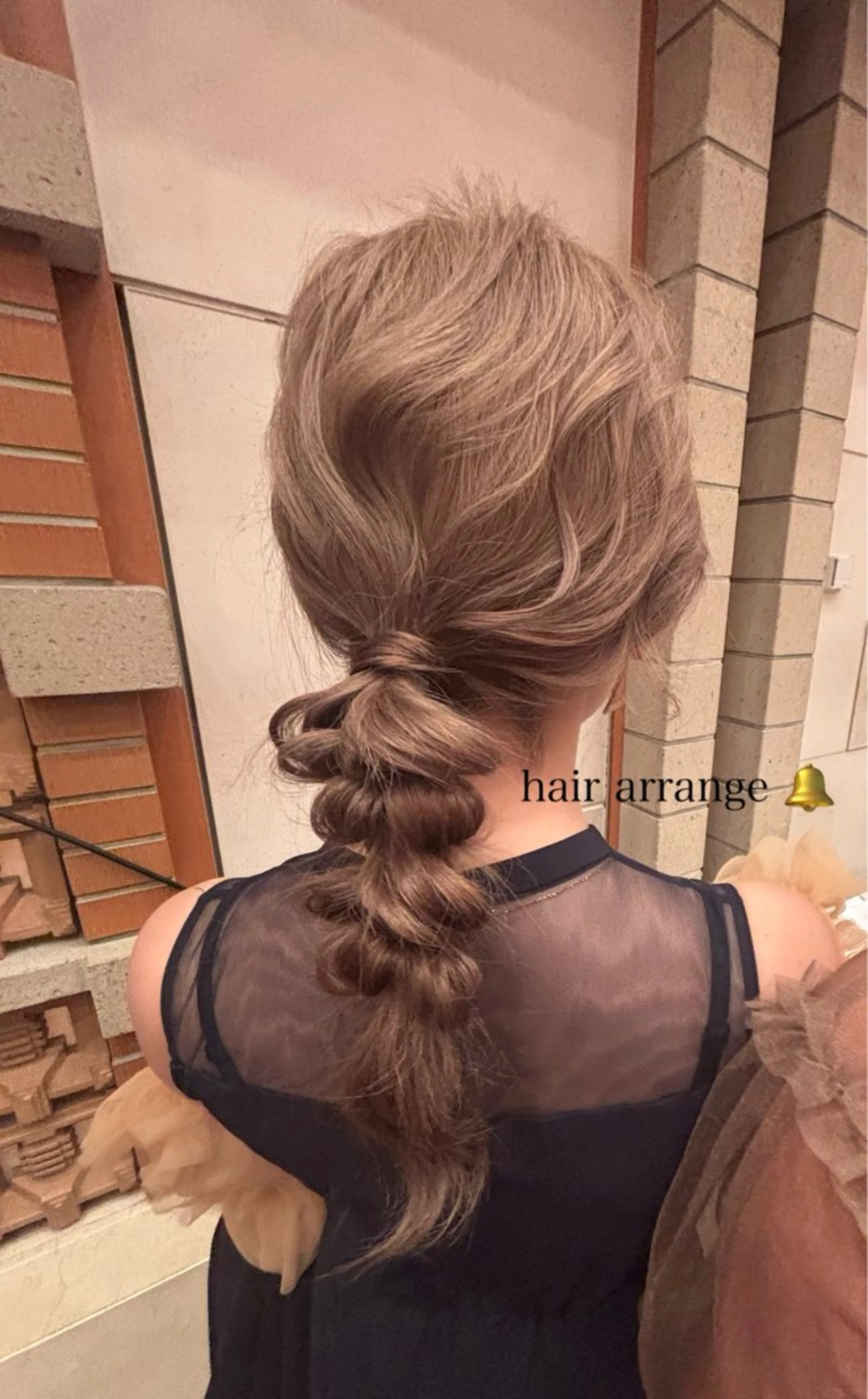 ヘアアレンジ Femme 鳳南町 多井　雪絵のヘアスタイル