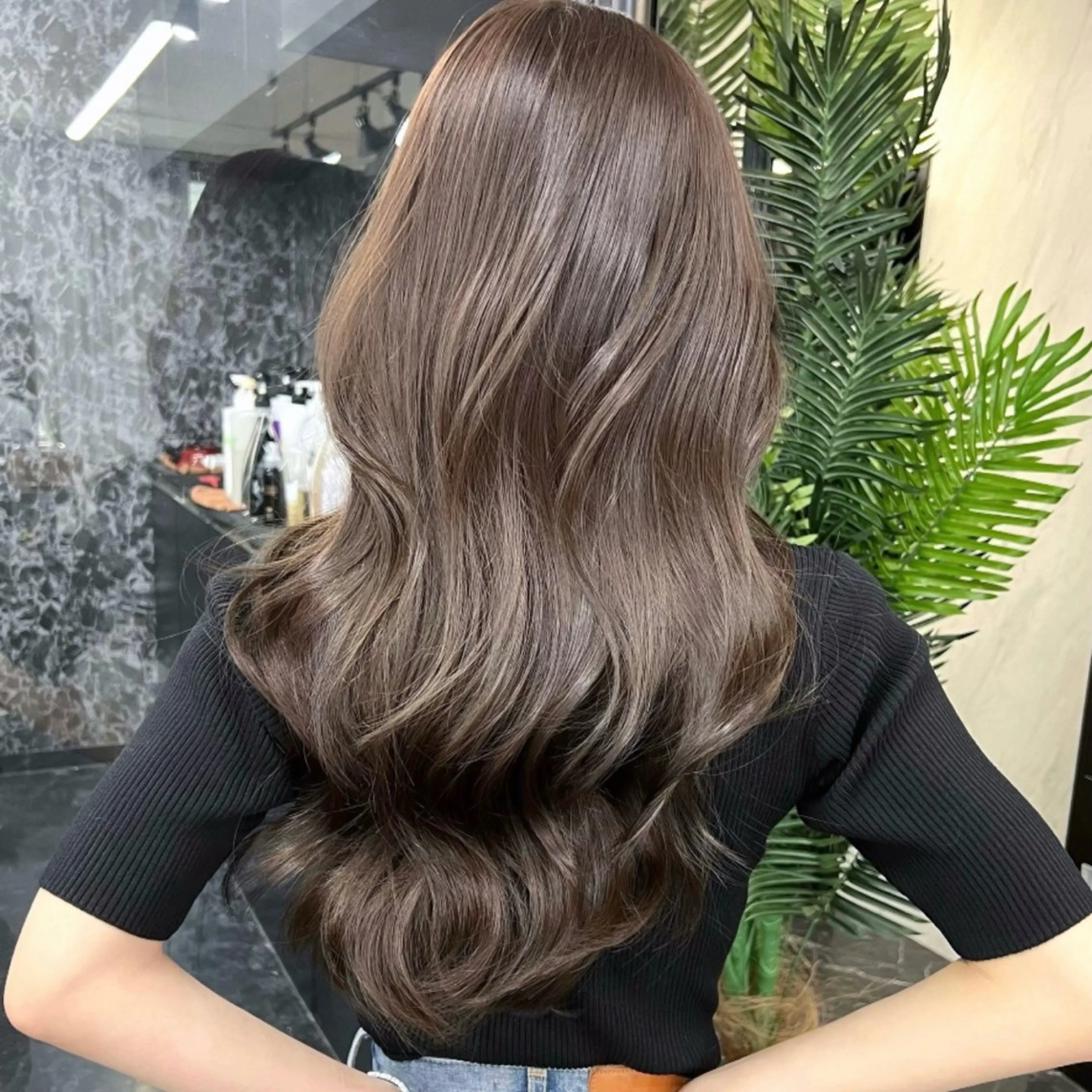 ロング カラー ヘアカラー トリートメント 梅田/韓国ヘア/ エクステ🤖ヒナのヘアスタイル