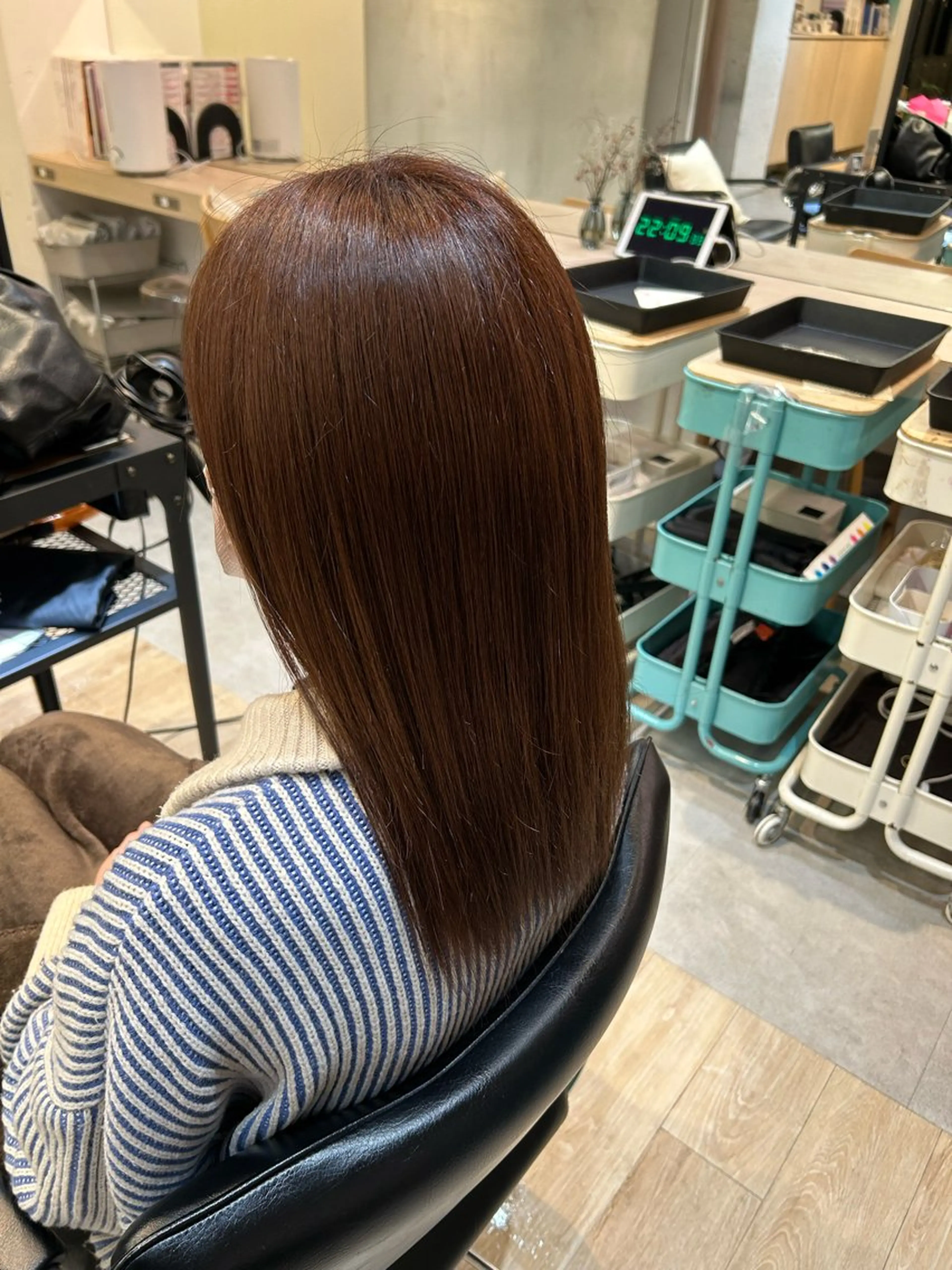 セミロング カラー ブリーチ大好き美容師 /タイガ🐯のヘアスタイル