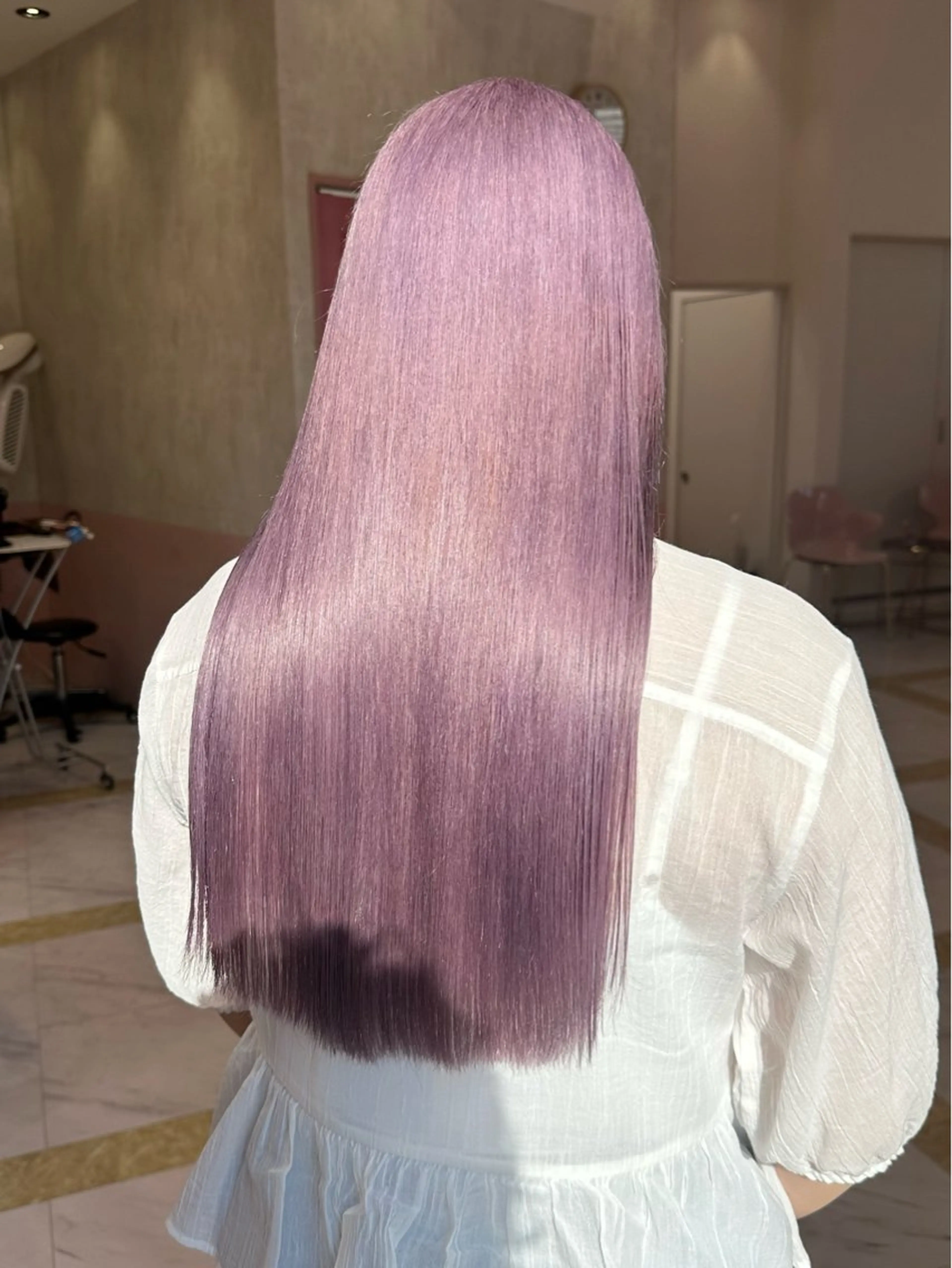 ロング ヘアカラー Lee四ツ橋 Sakuraのヘアスタイル
