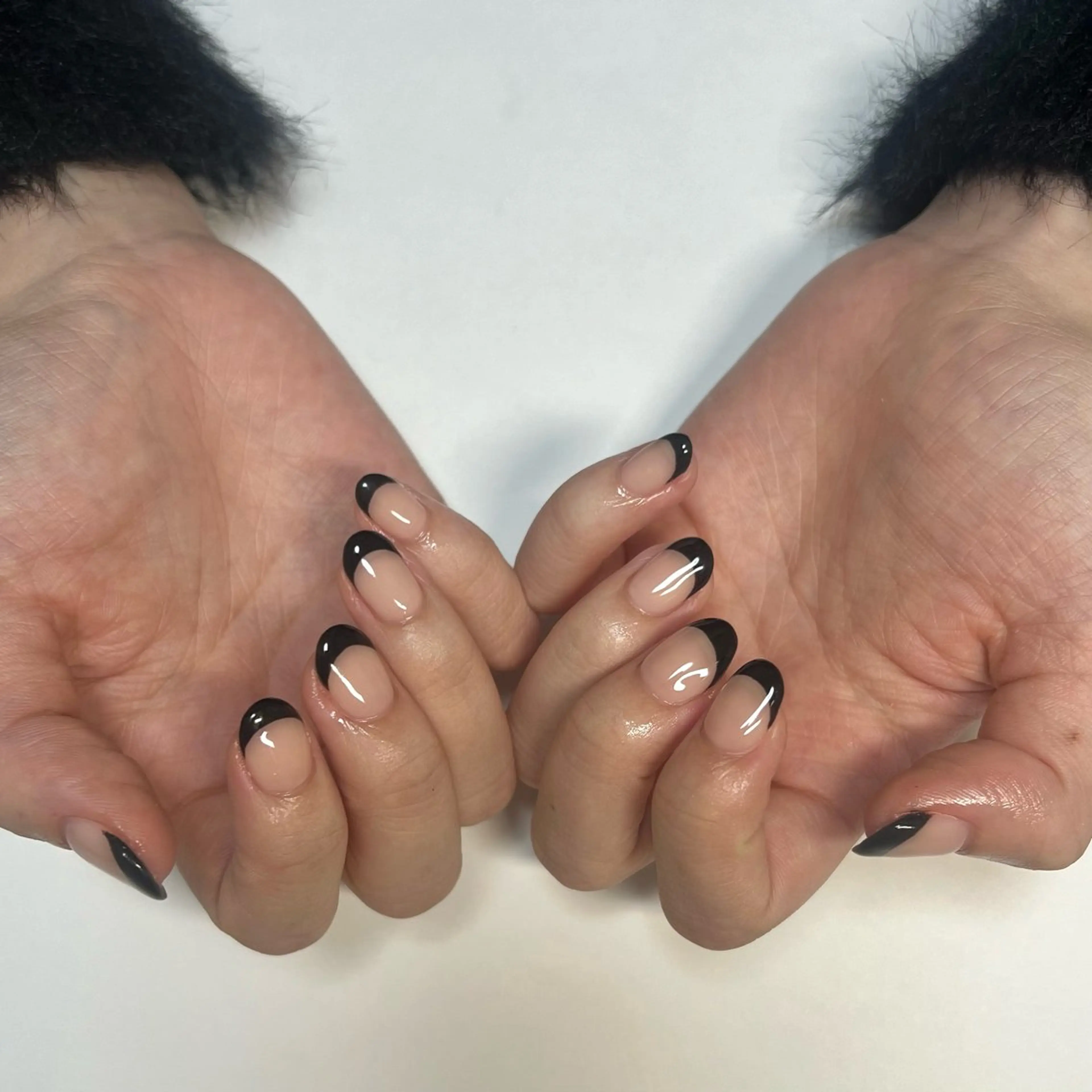 ネイル フレンチネイル alien girl所属・aliengirl Ayuのネイルデザイン