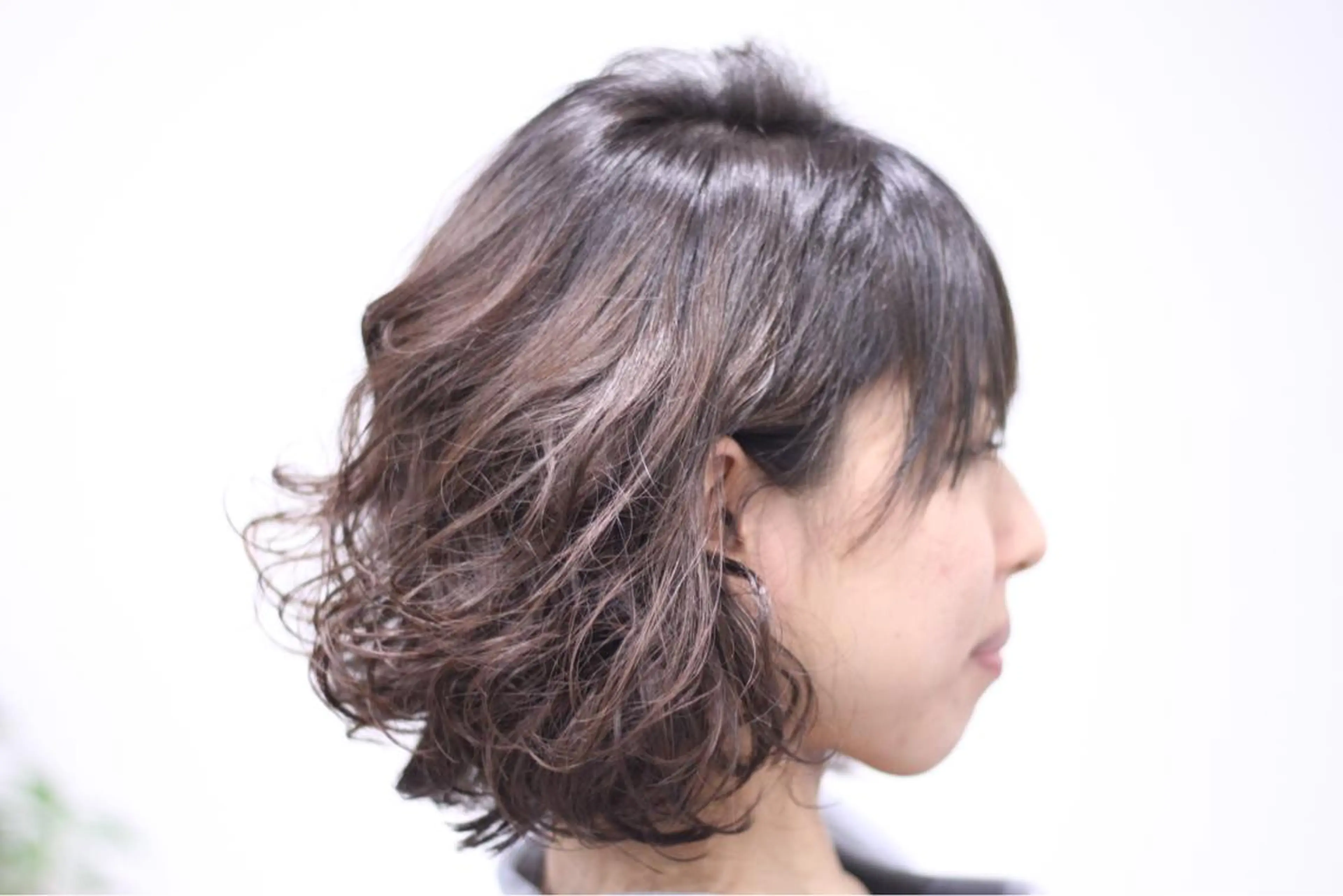 ショート パーマ ボブ 矢島 真樹のヘアスタイル