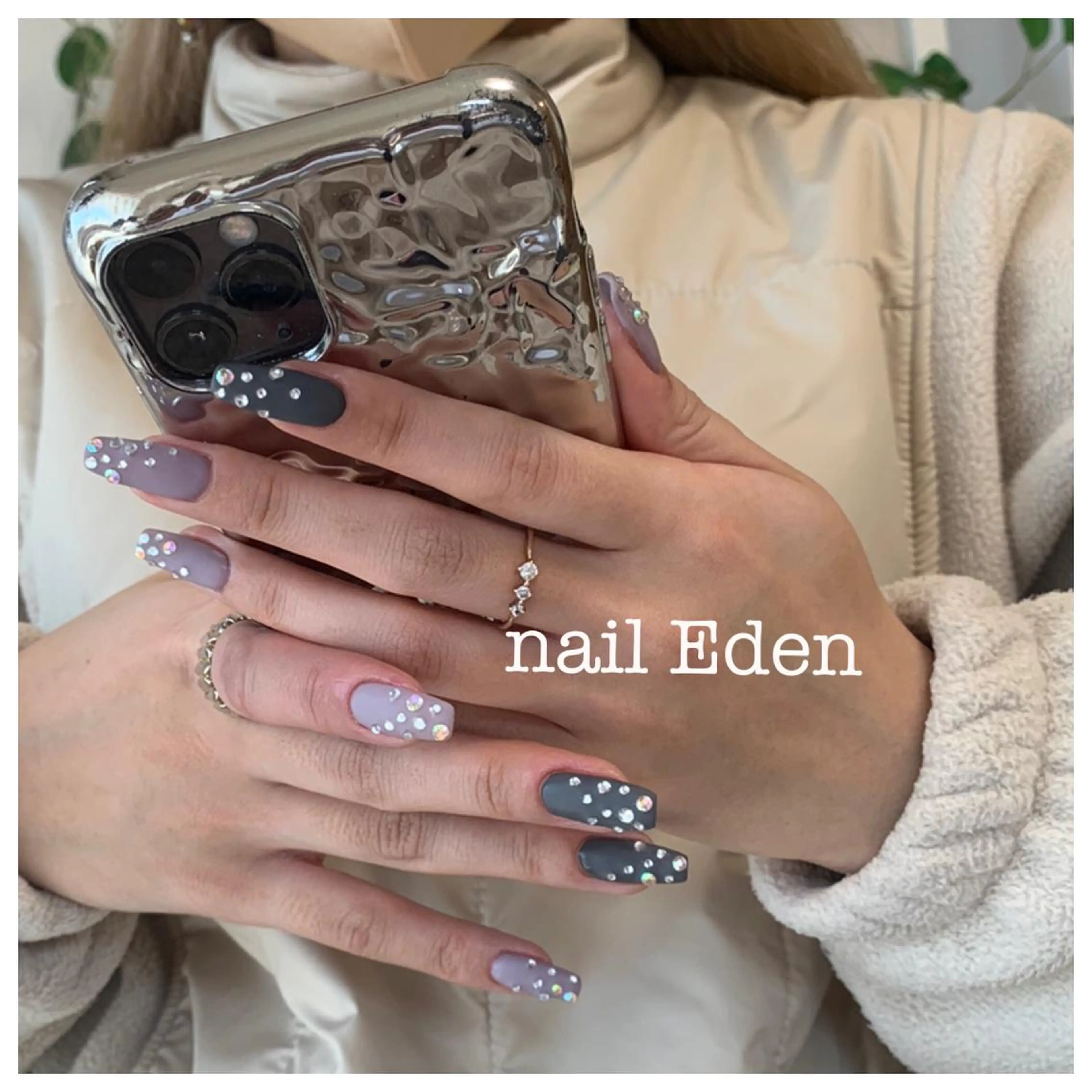 ネイル 持ち込み Eden ♾️のネイルデザイン