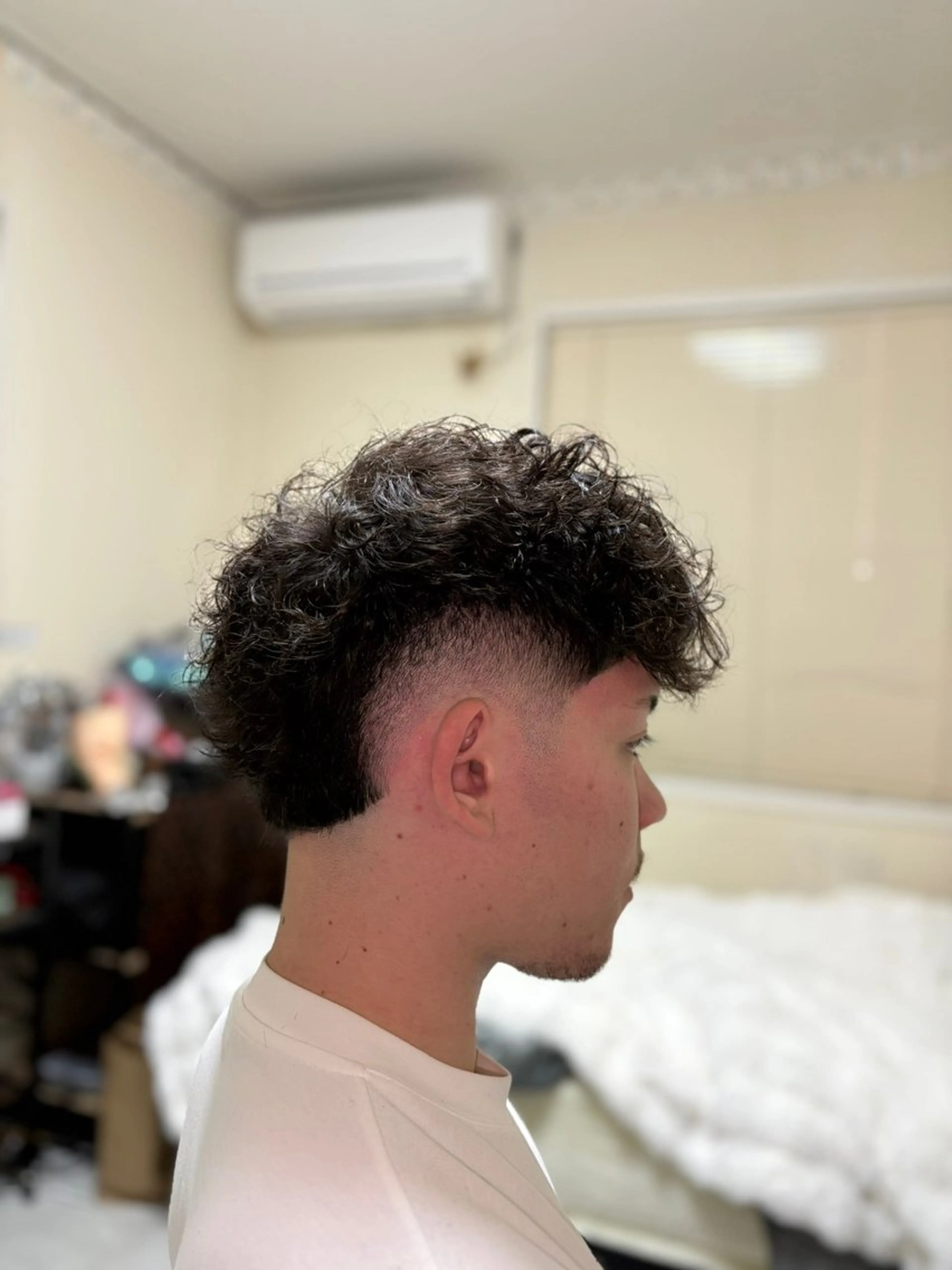 カット、シェービング、パーマの写真