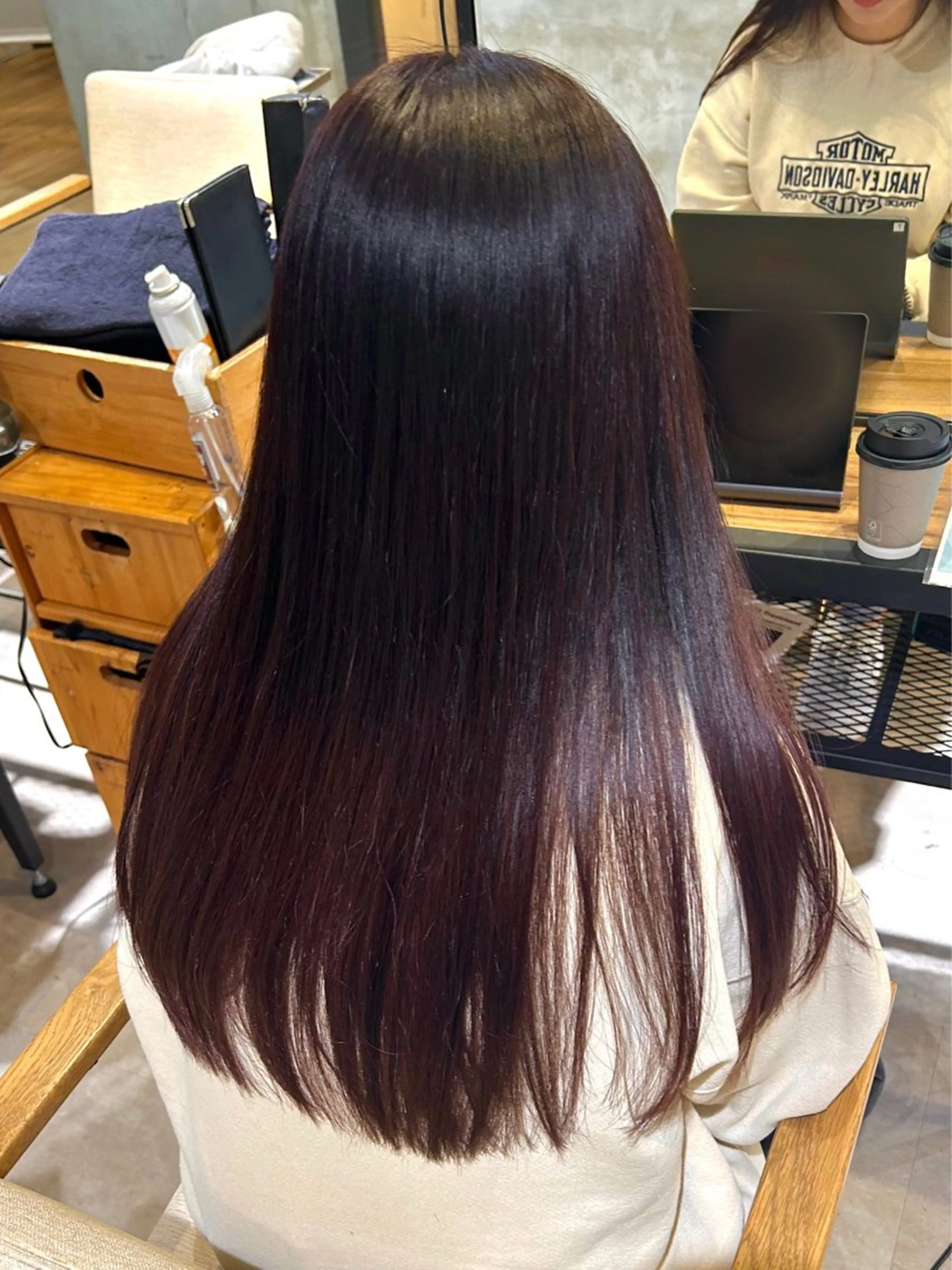ロング カラー カット ヘアカラー 🐕‍🦺似合わせ 🐕‍🦺akariのヘアスタイル