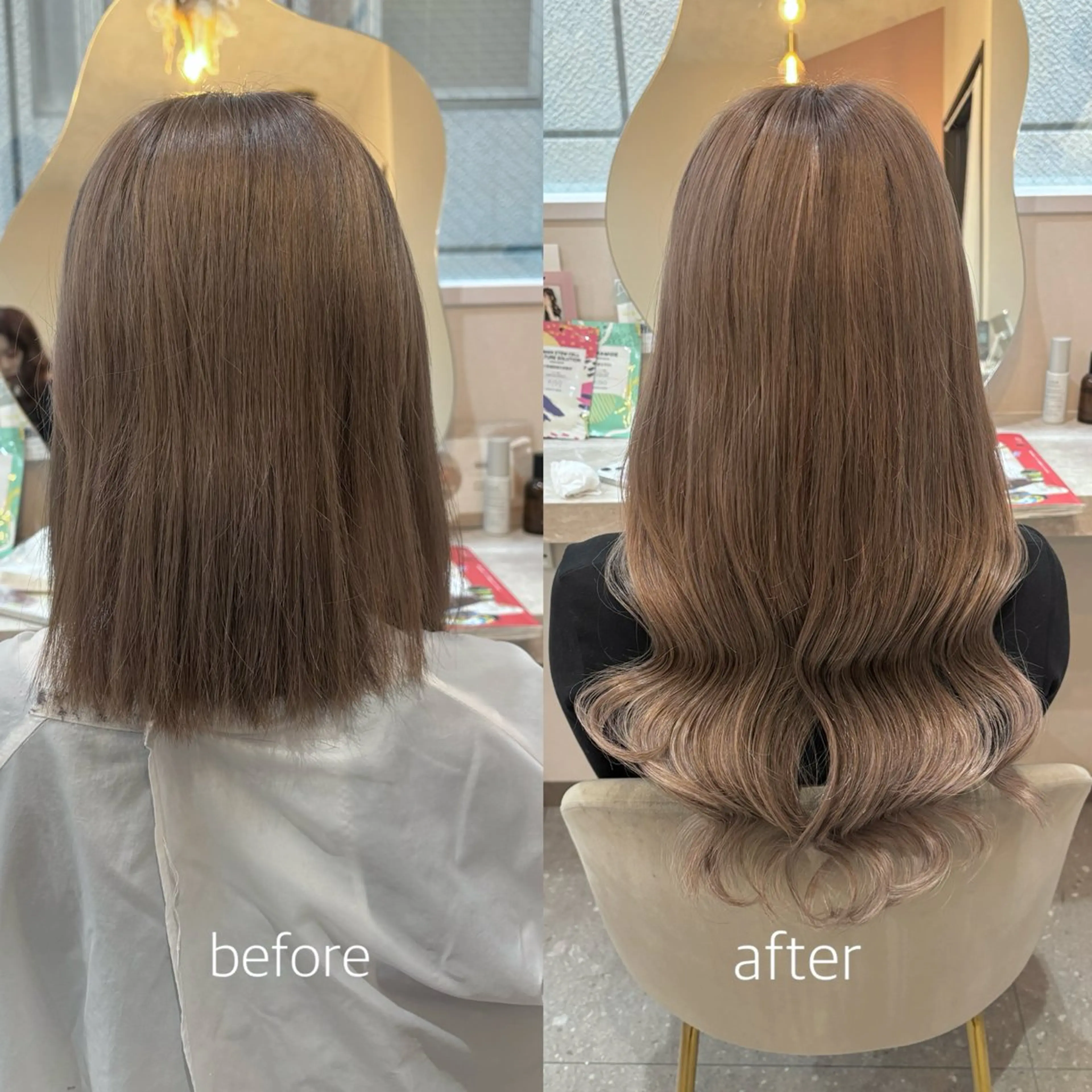 ヘアセット Mila hinaのヘアスタイル