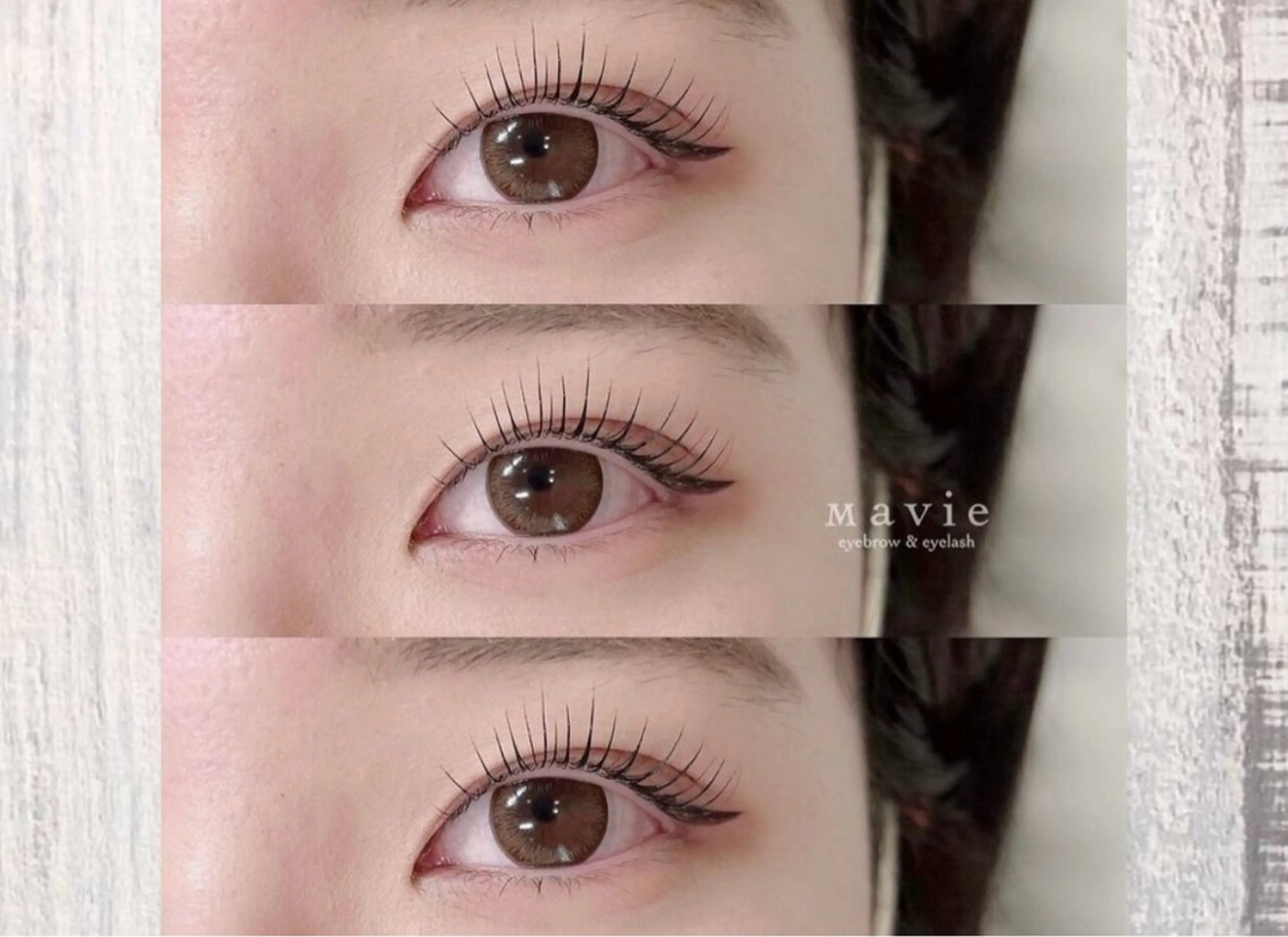 まつ毛パーマ(上下)🎀束感仕上げ🎀꙳.*の写真