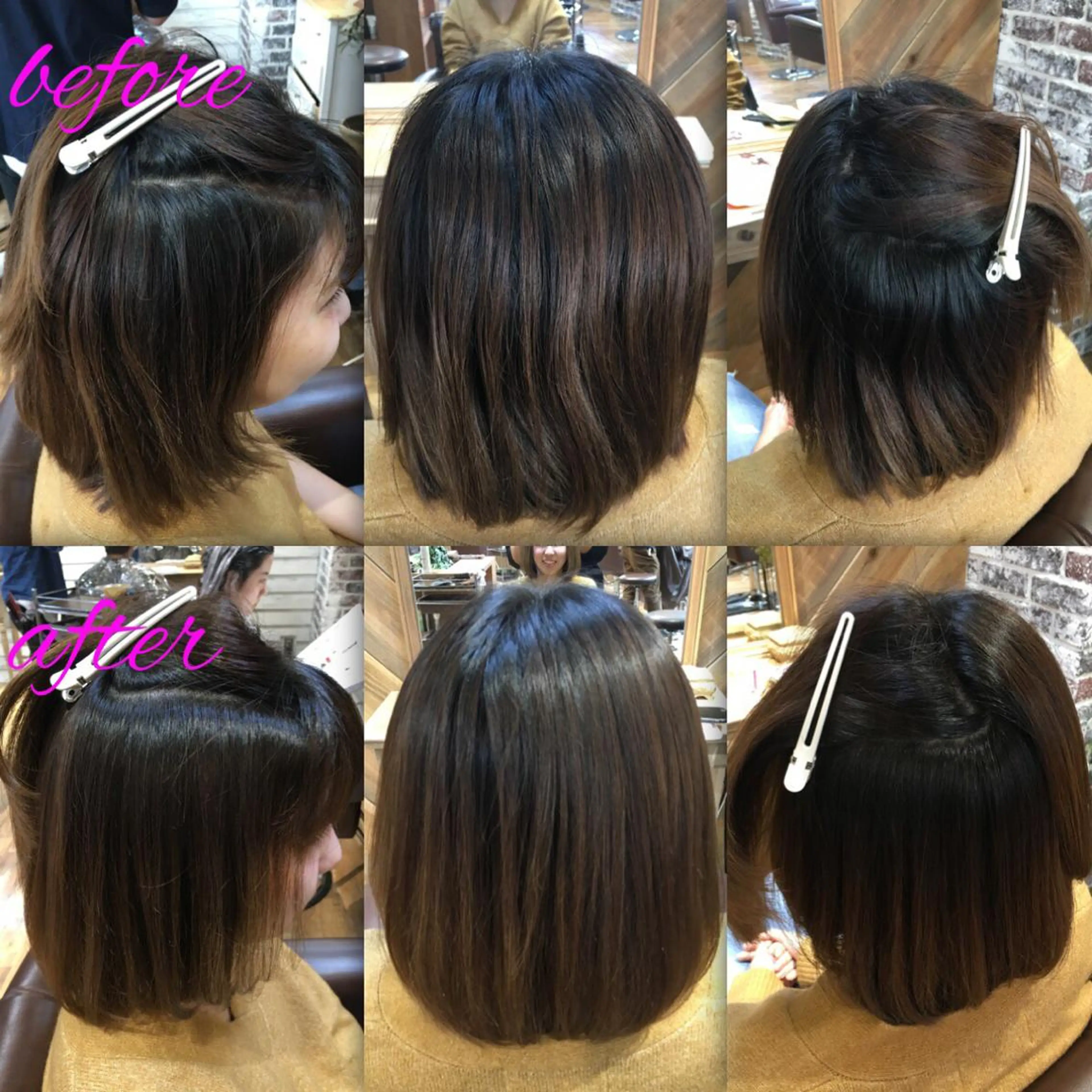 ミディアム パーマ ストレートパーマ ブリーチ縮毛矯正/ デサキ ショウヘイのヘアスタイル