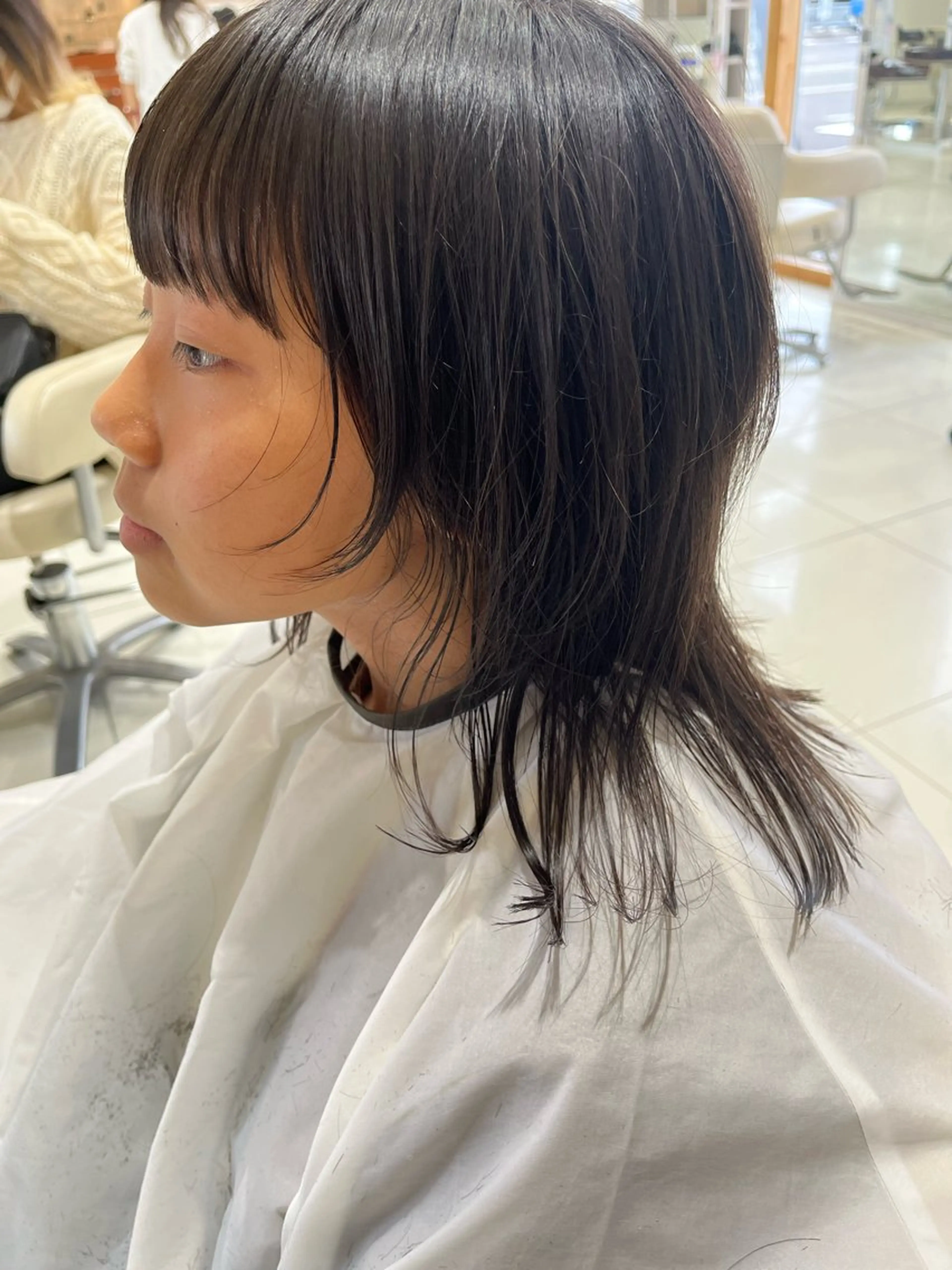 ミディアム レイヤーカット ウルフカット カット Misaki/ レイヤー/ウルフのヘアスタイル