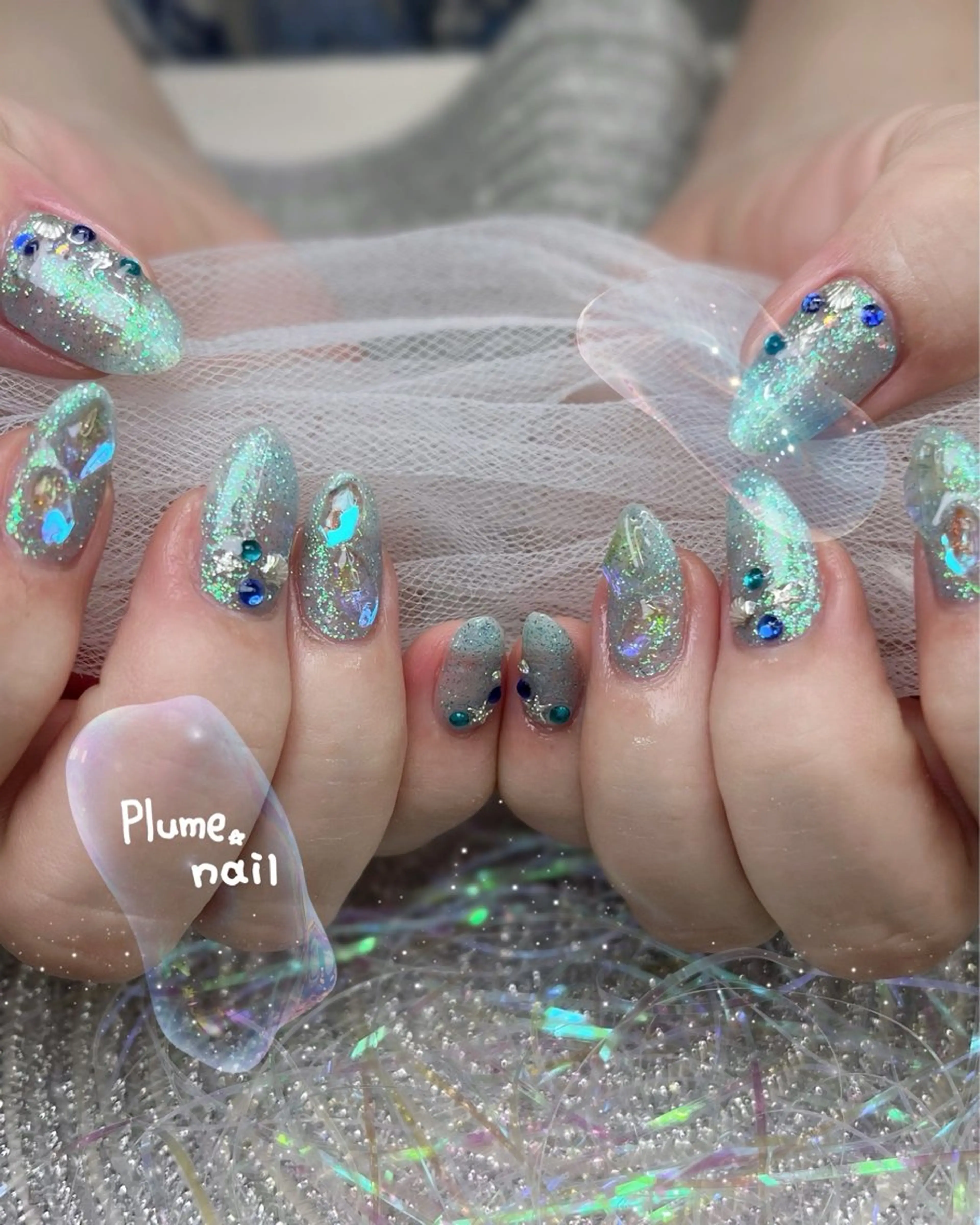 ネイル ハンドネイル plume nail ☆韓国ネイルのネイルデザイン