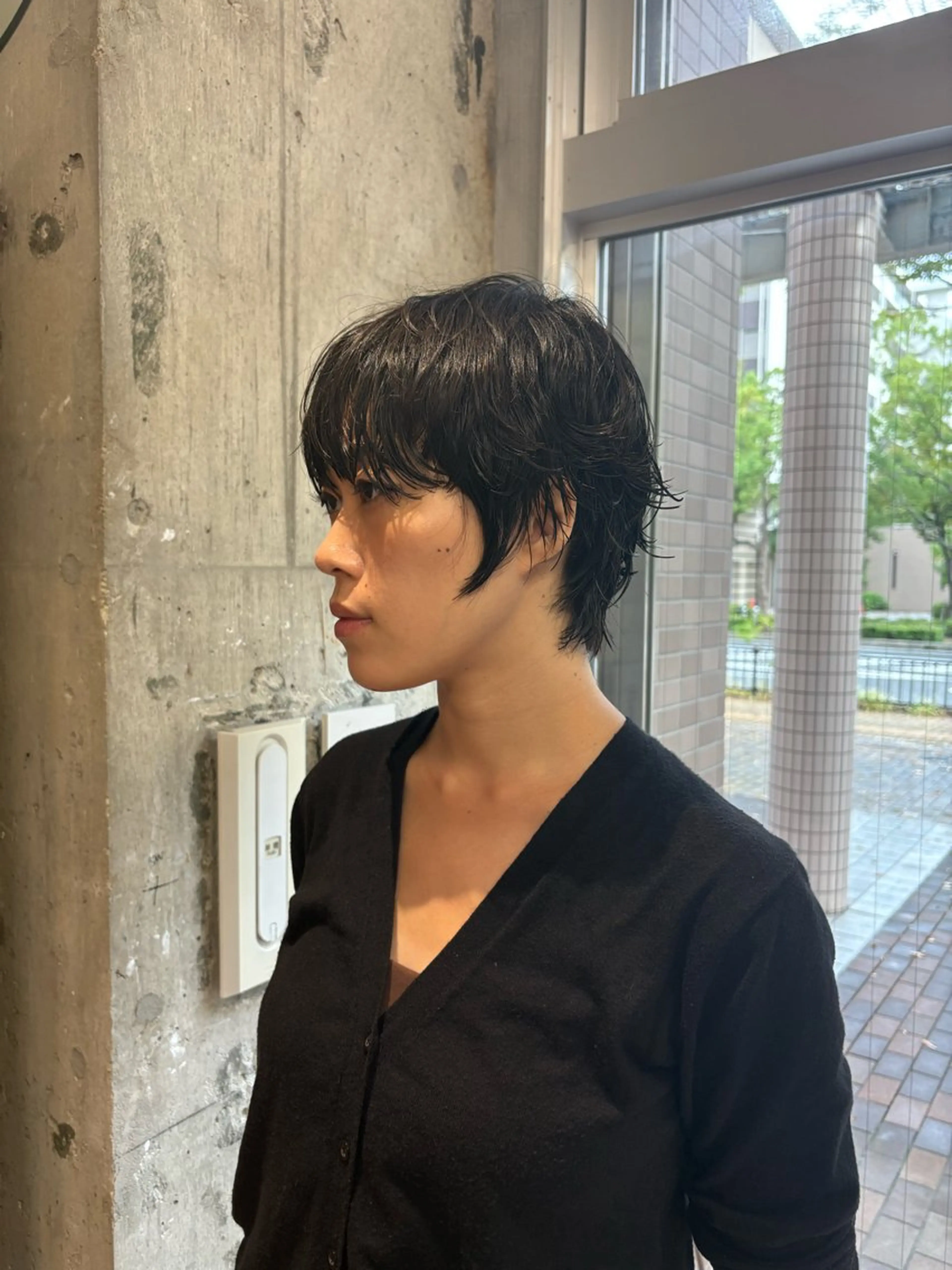 ショート パーマ カット パーマ パーマ/メンズ/ 鮫島竜海のヘアスタイル