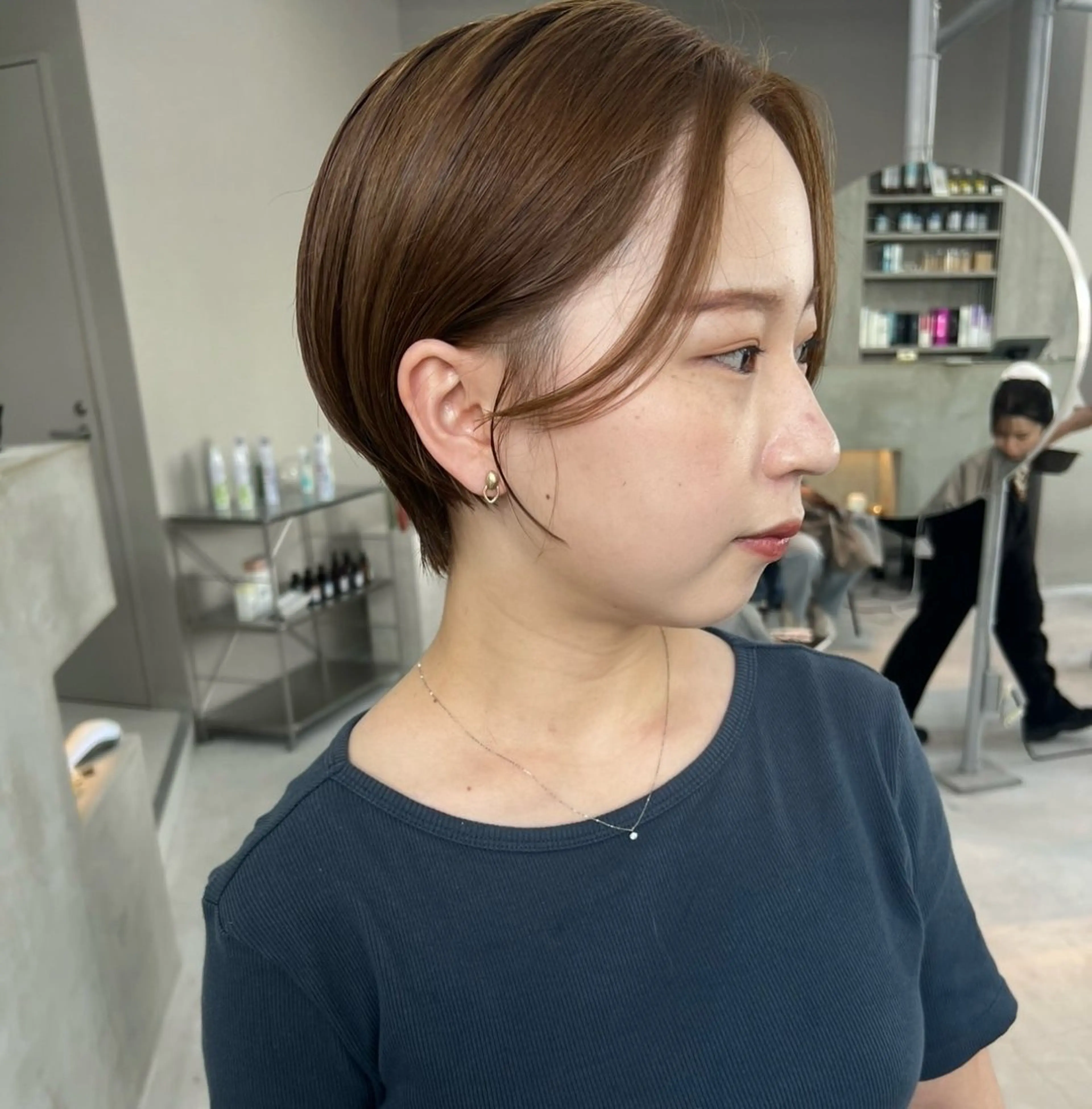 ショート ヘアカラー kurune所属・kurune chikaのヘアスタイル