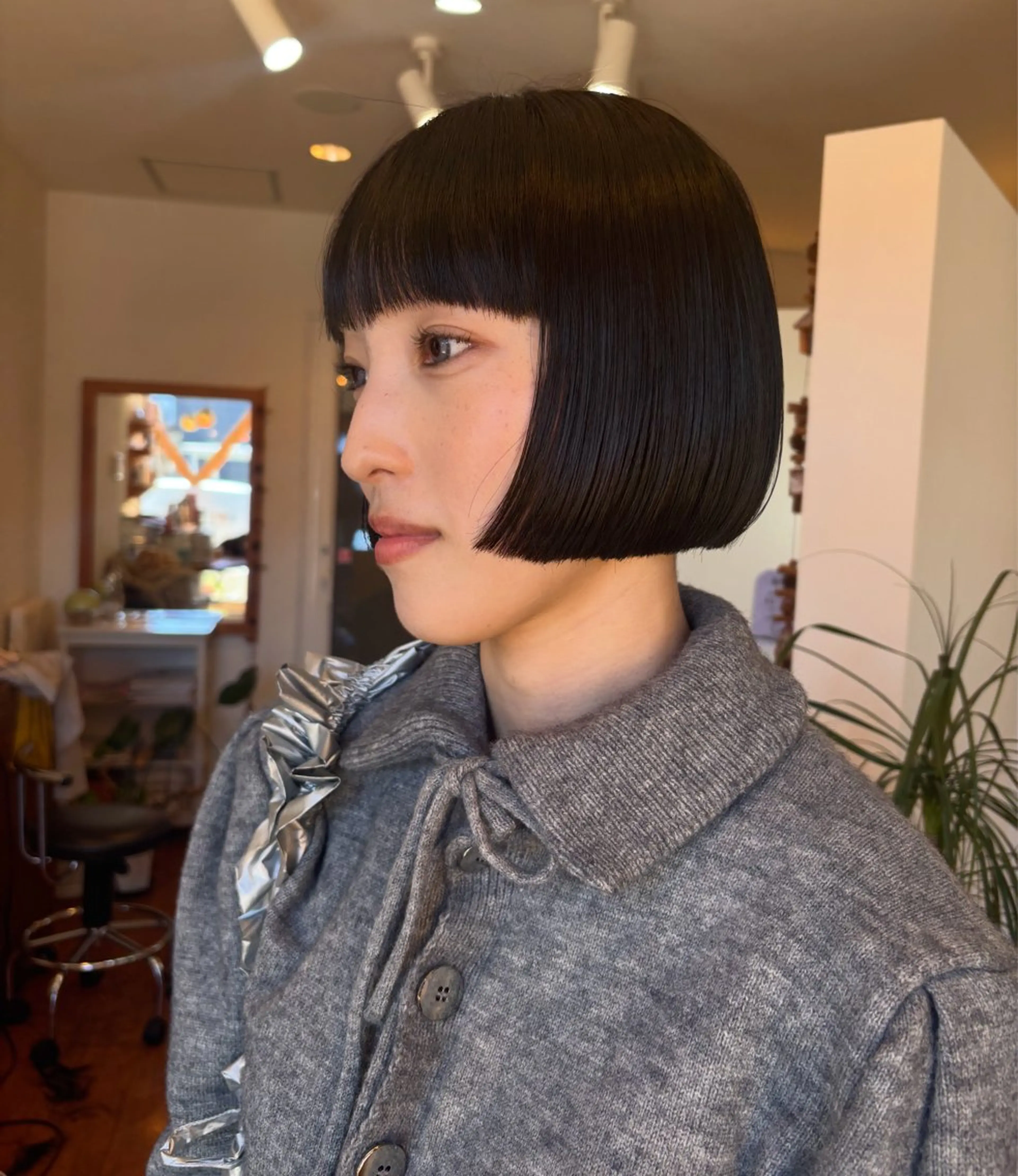 ミディアム カラー パーマ 縮毛矯正 深愛 /miaのマツエク・マツパデザイン