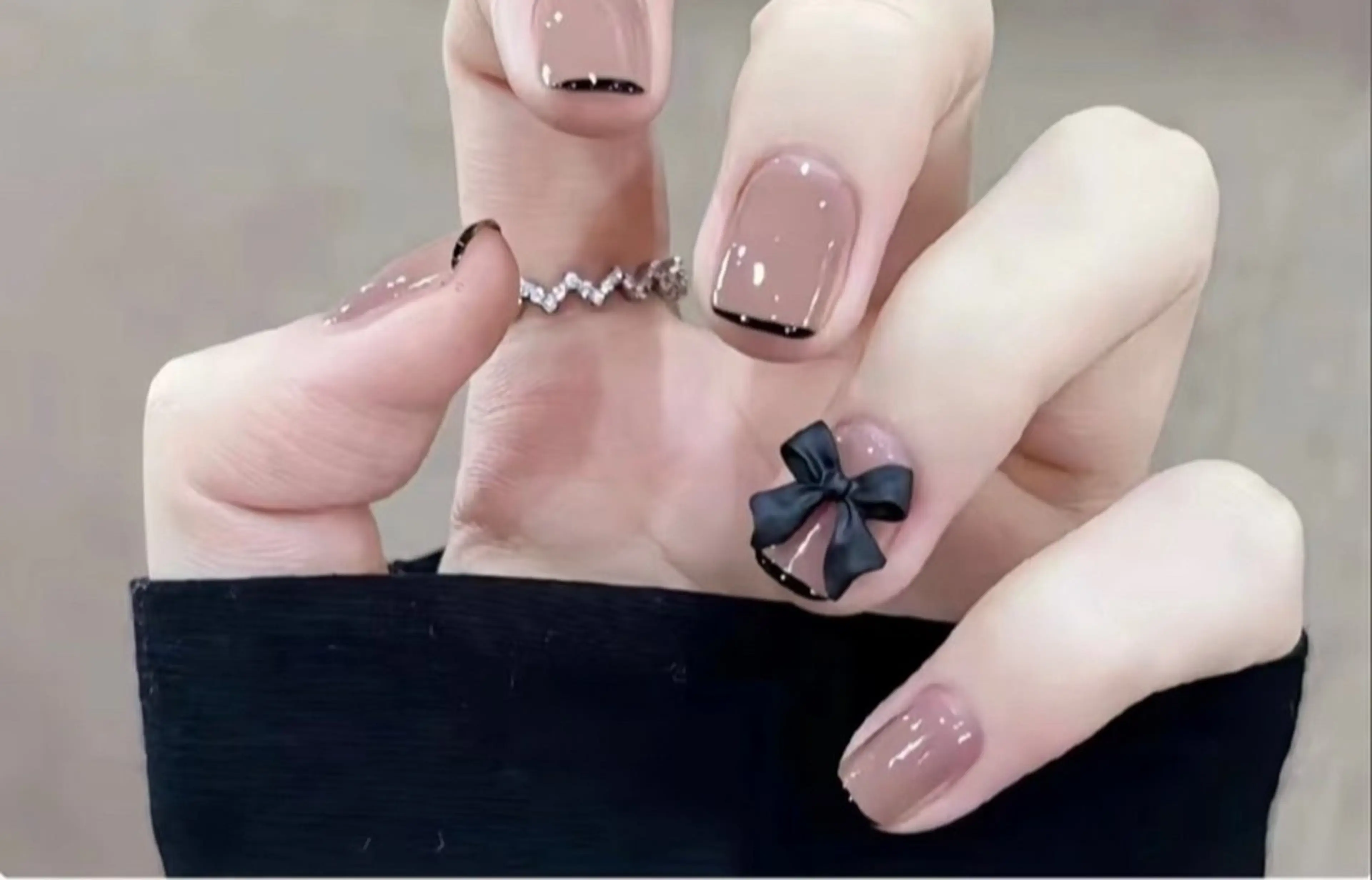 ネイル オーロラネイル チークネイル 長さ出し フットネイル フレンチネイル AND Nail 長さだし専門店のネイルデザイン