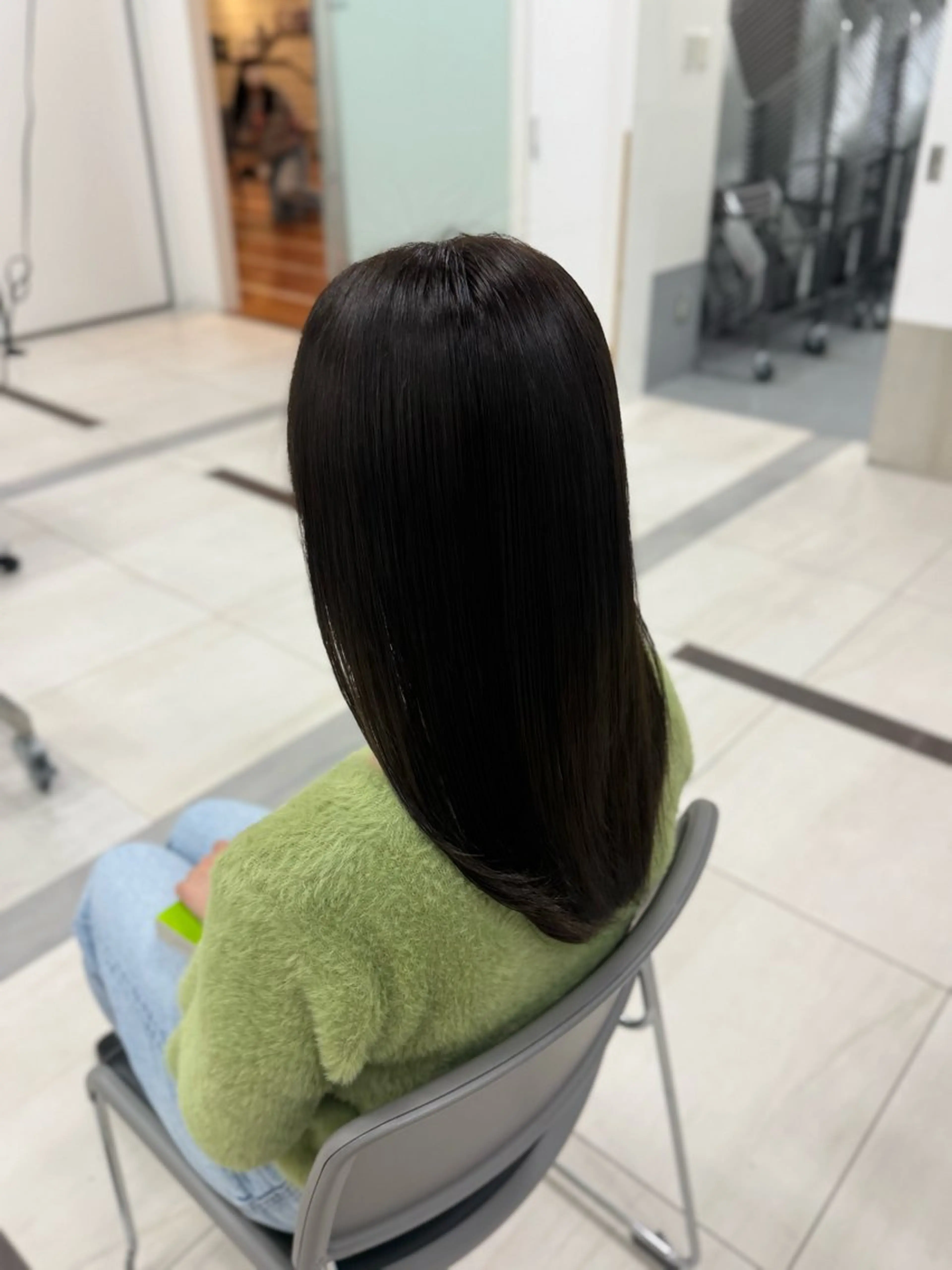 ロング 濱田 剛志のヘアスタイル