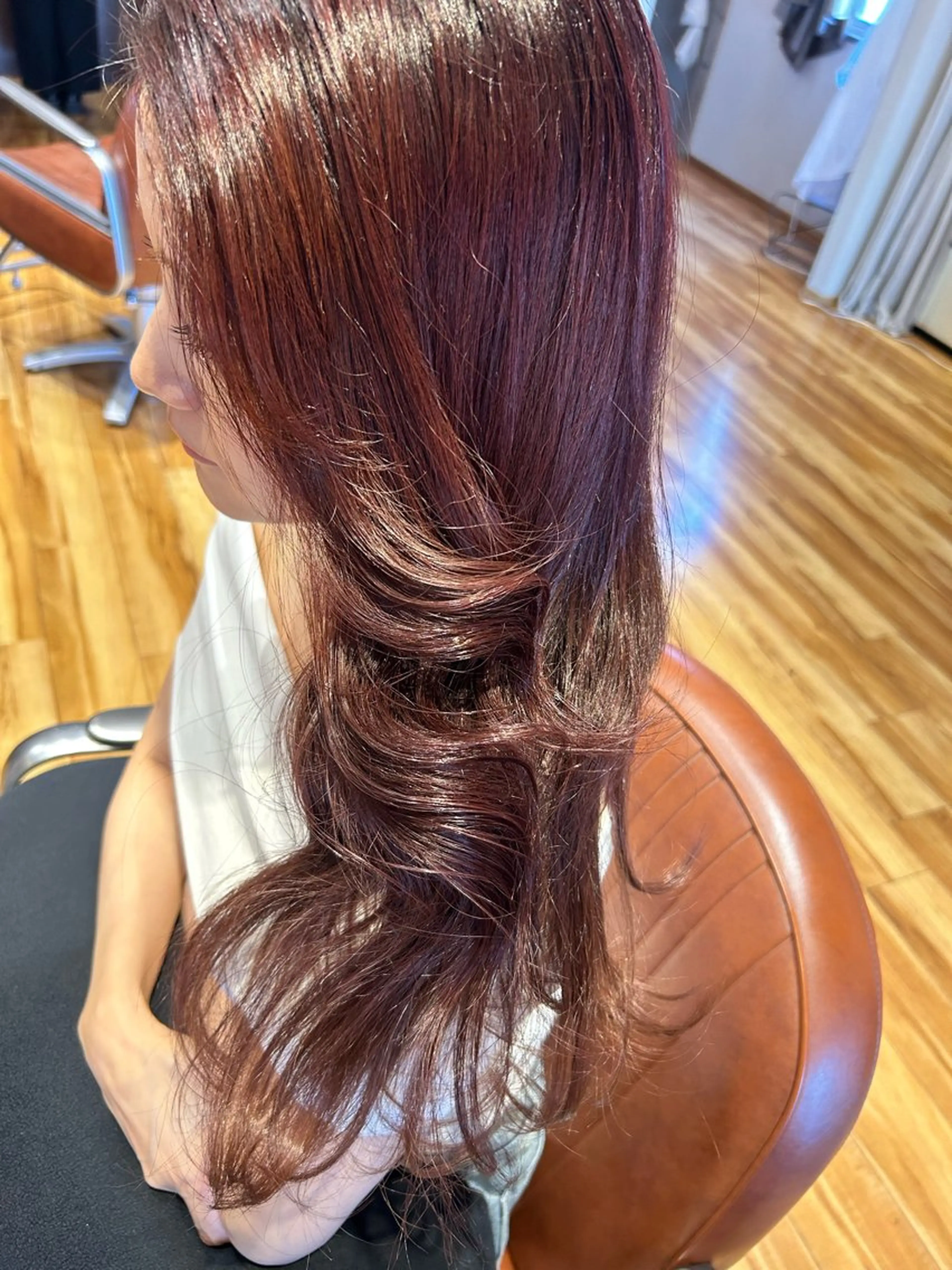 ロング カラー ブリーチ ブリーチなしカラー hair salon komorebi所属・manami ♡のヘアスタイル