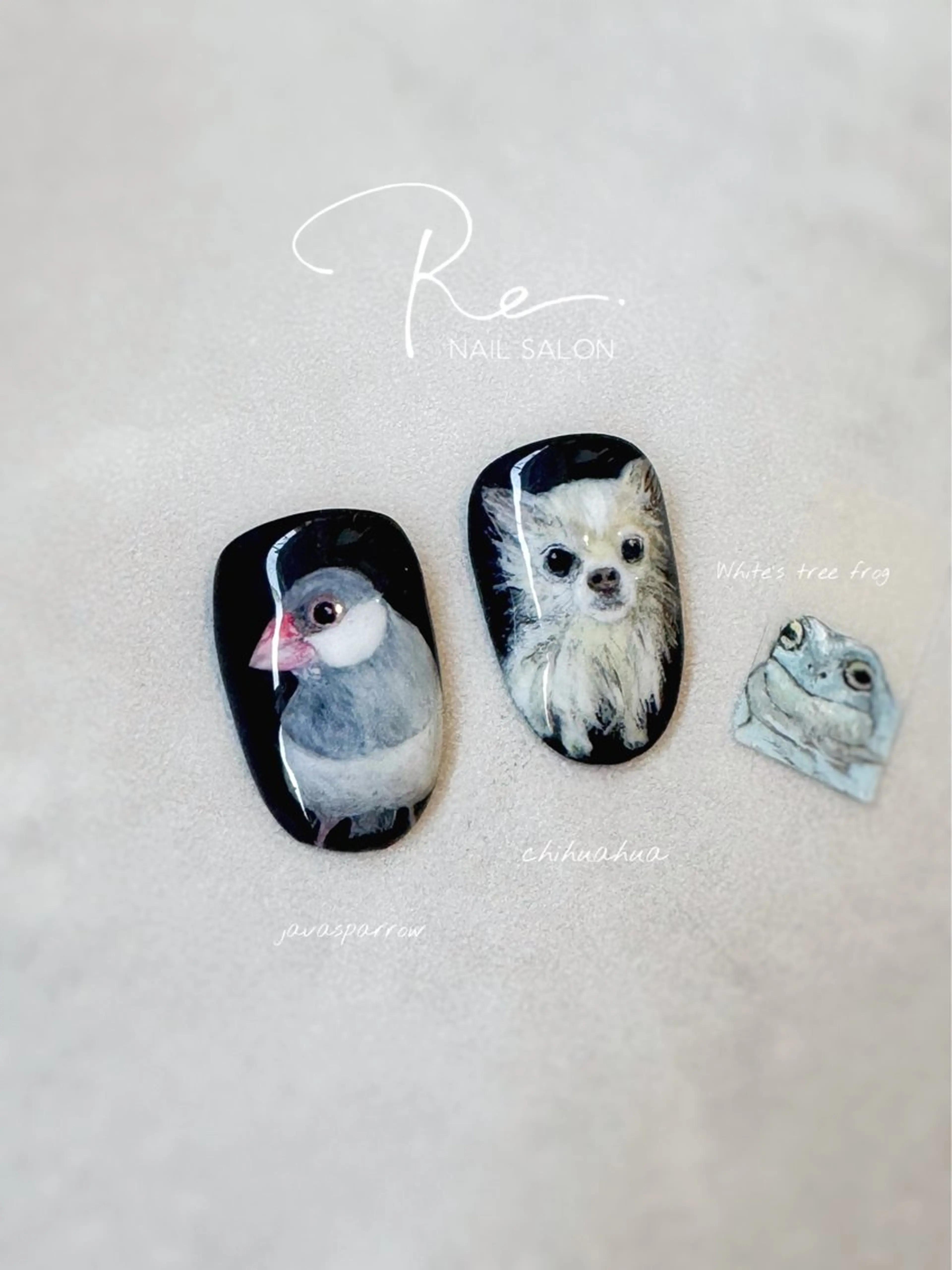 ミディアム ハンドネイル Re nail所属・Re nailのネイルデザイン