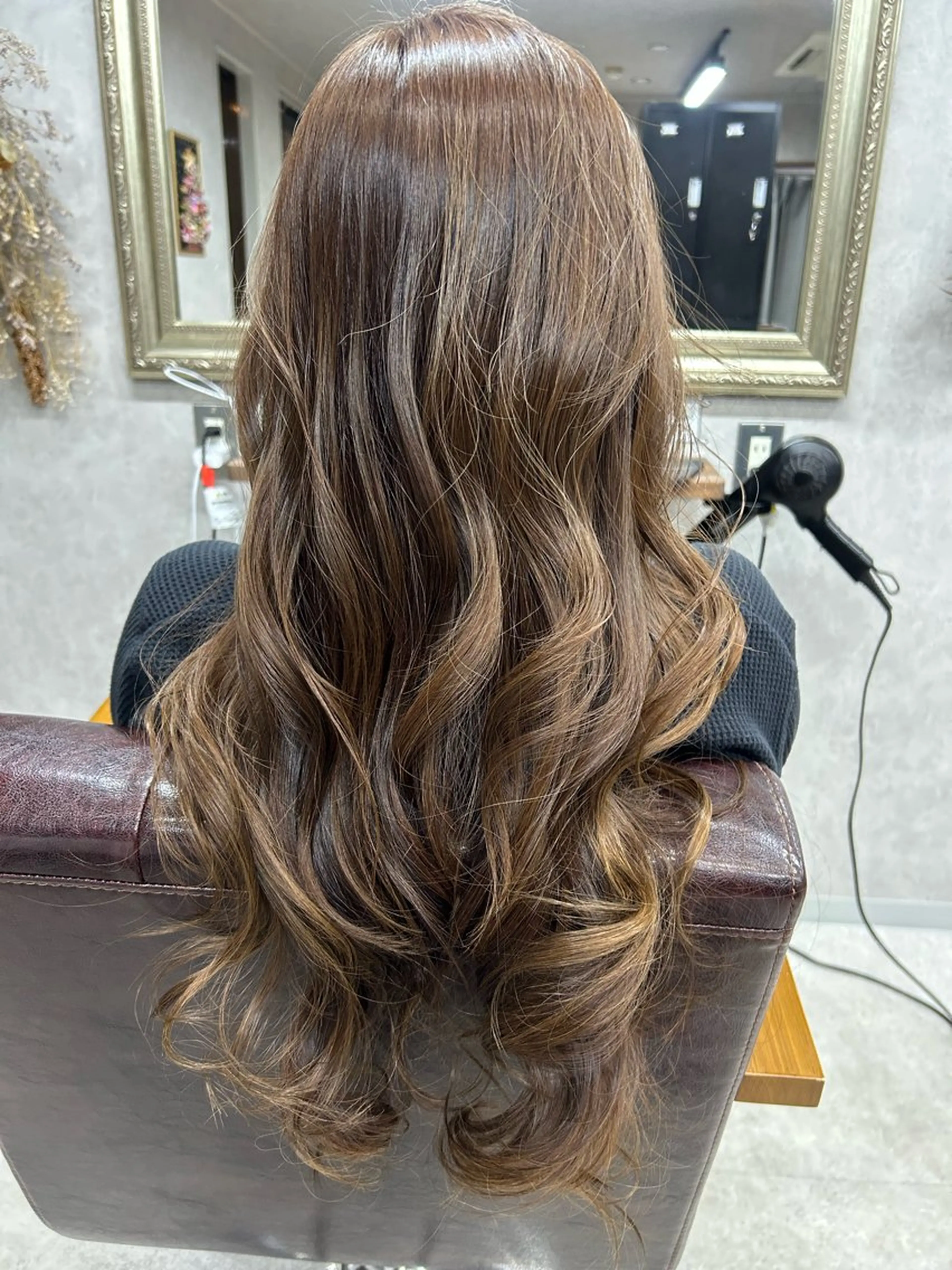 ロング カラー Lien 深井店のヘアスタイル