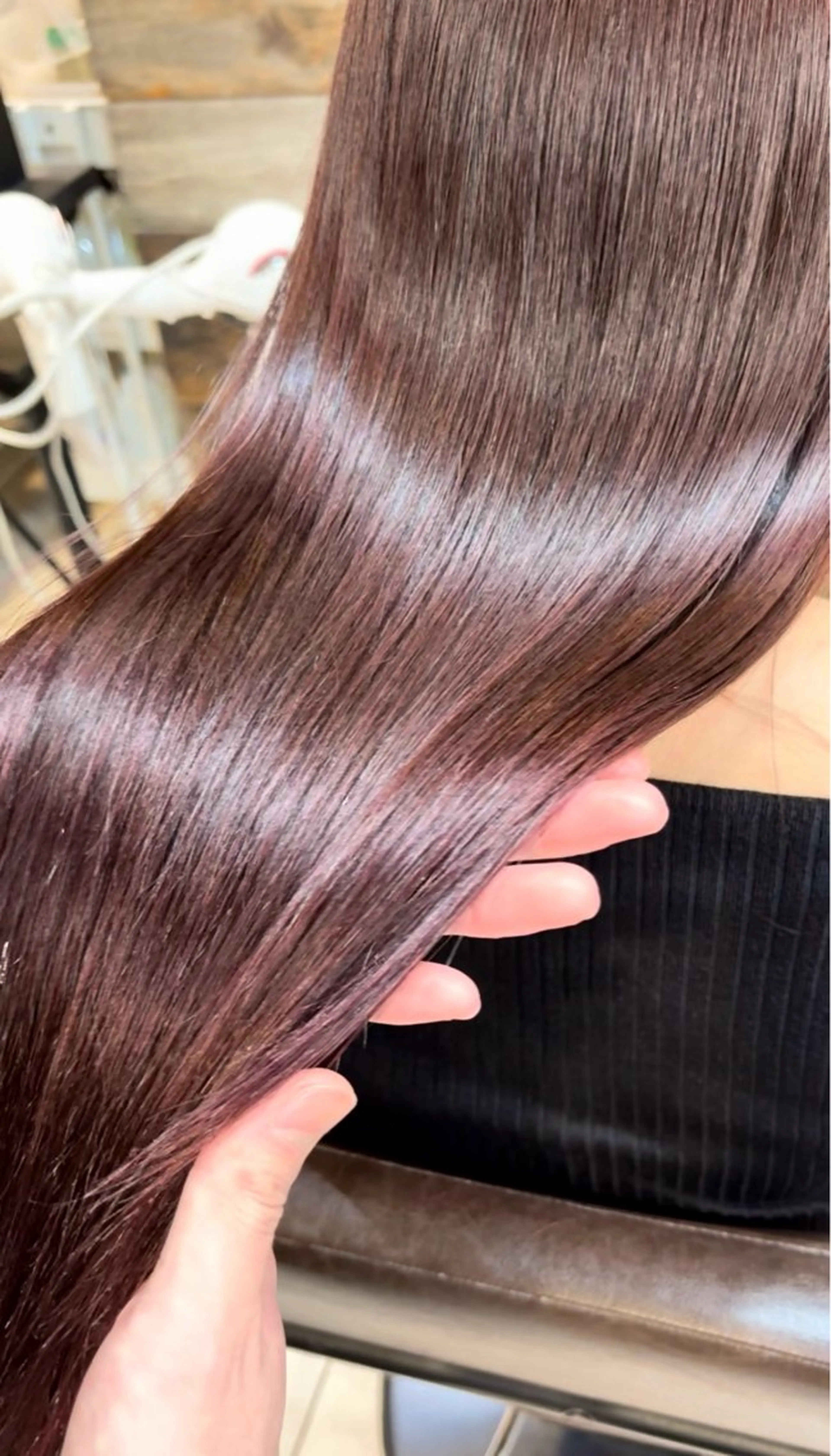 【straight✨】地毛風・ナチュラル◎ 縮毛矯正➕カットの写真