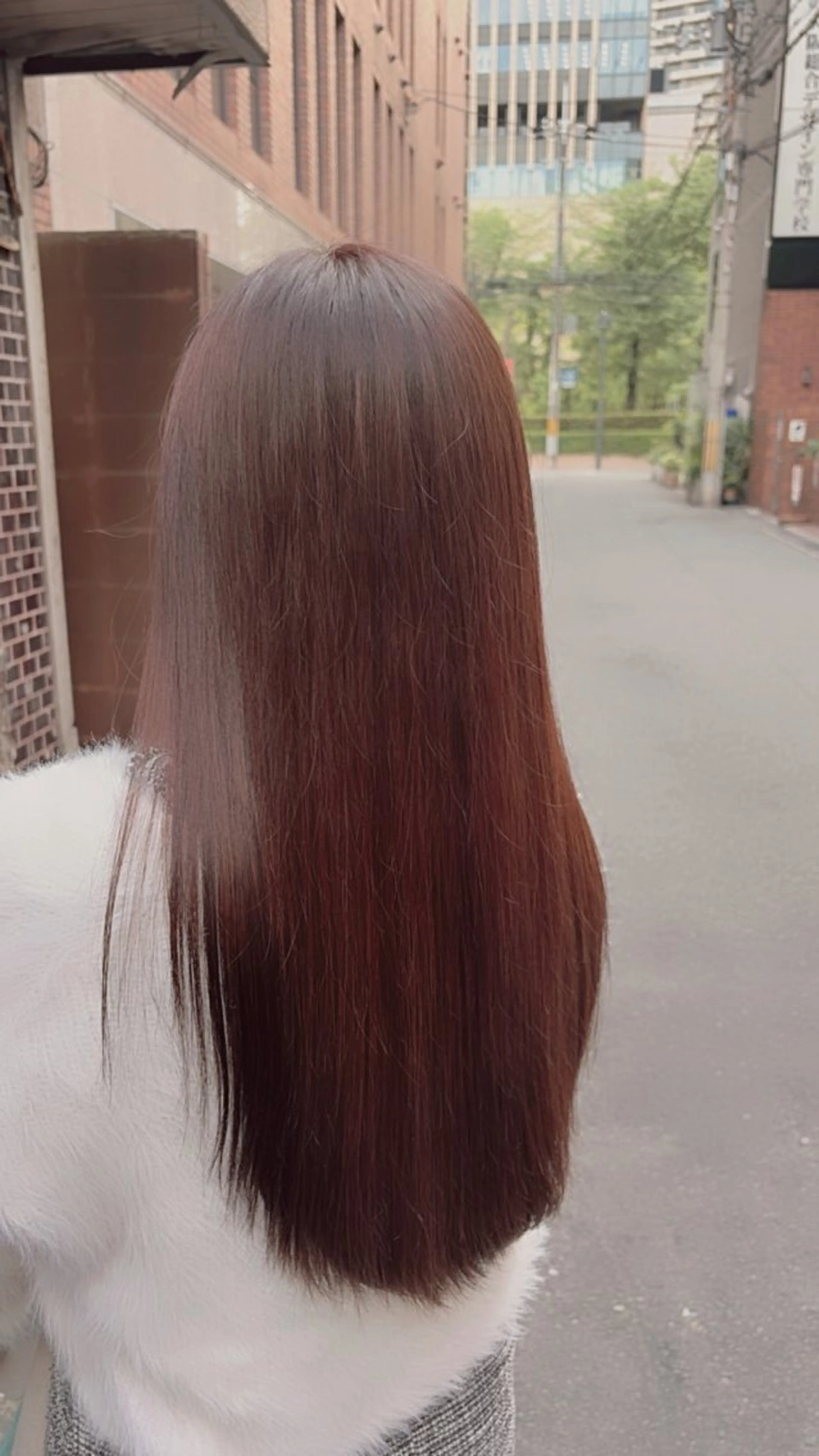 ロング カラー 中下 優光のヘアスタイル