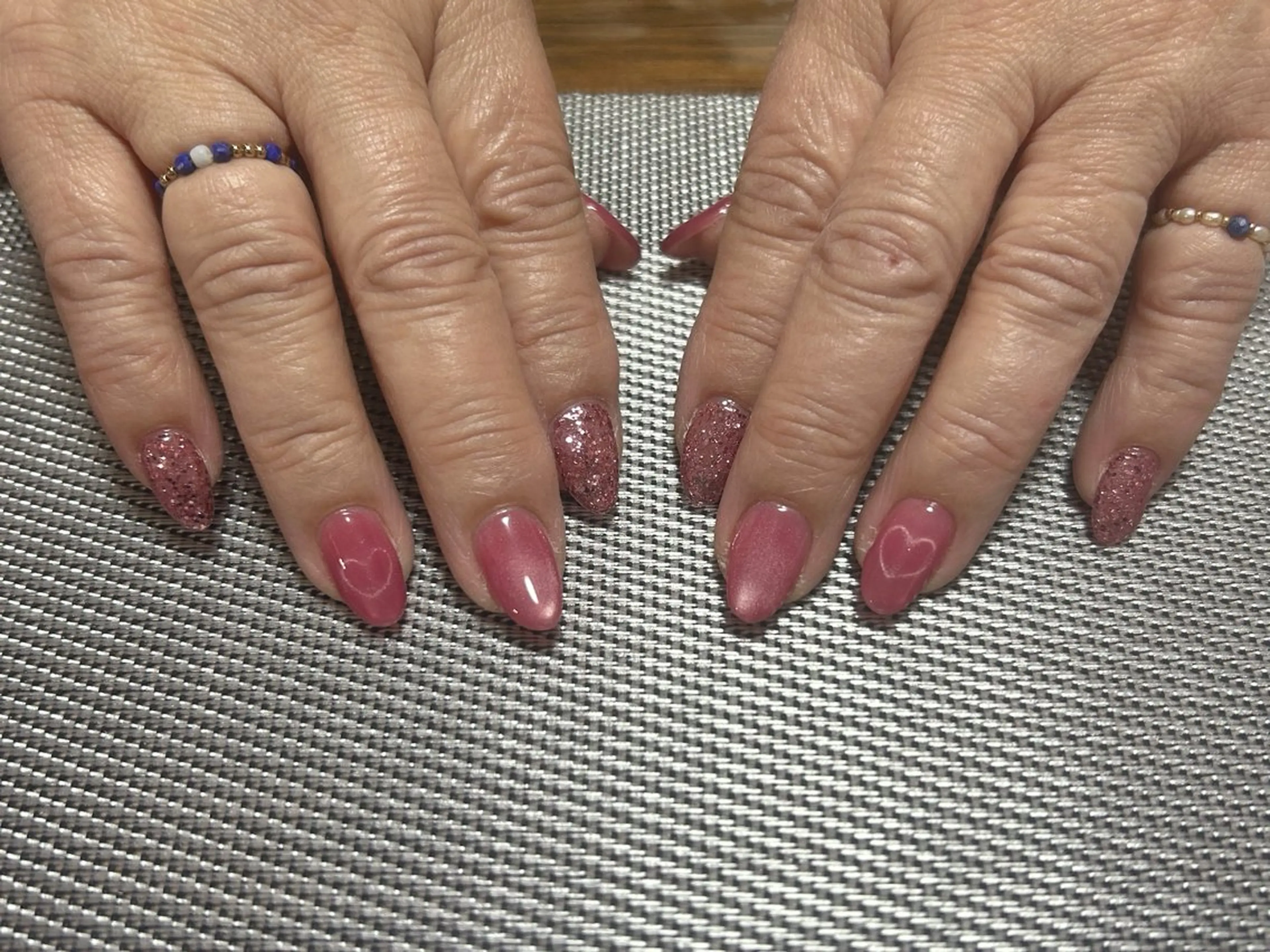 ネイル ハート ハンドネイル i nailのネイルデザイン