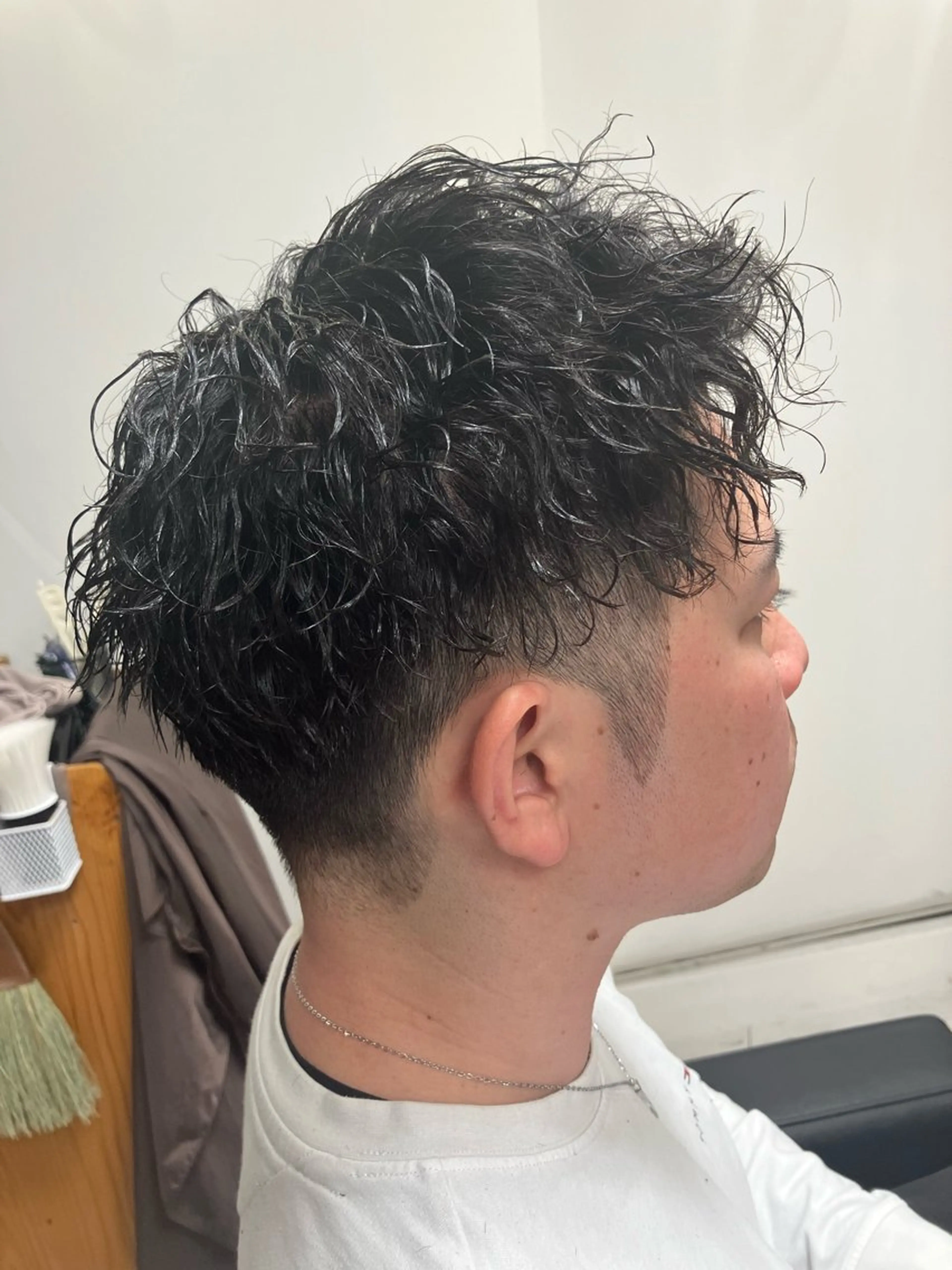 パーマ メンズ カット パーマ メンズ特化/パーマ/ フェードWATARUのヘアスタイル