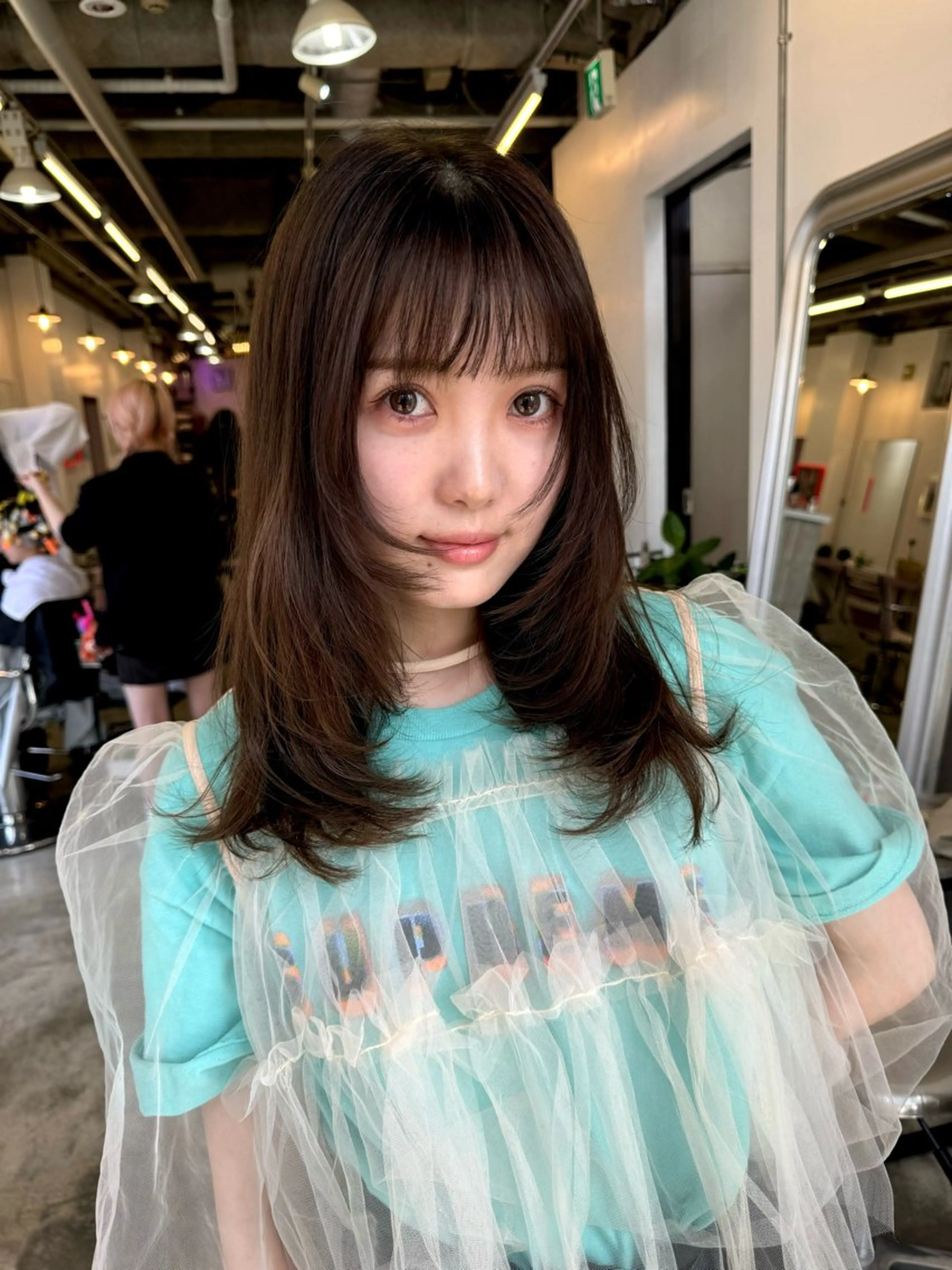 ロング カット ヘアカラー トリートメント 《4月クーポン記 載中》小森祐希のヘアスタイル