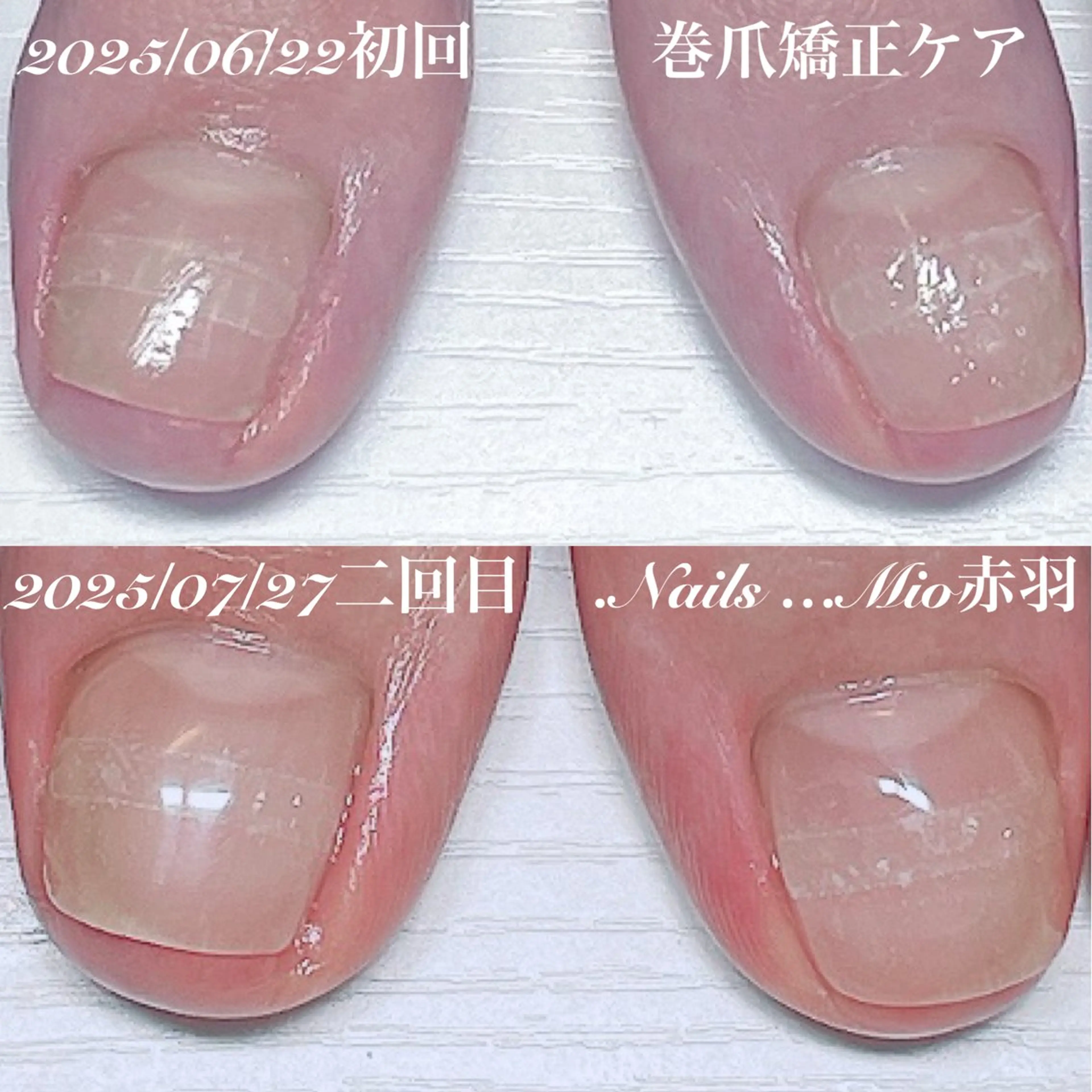 ネイル フットネイル .Nails Mio 赤羽西ネイルサロンのネイルデザイン