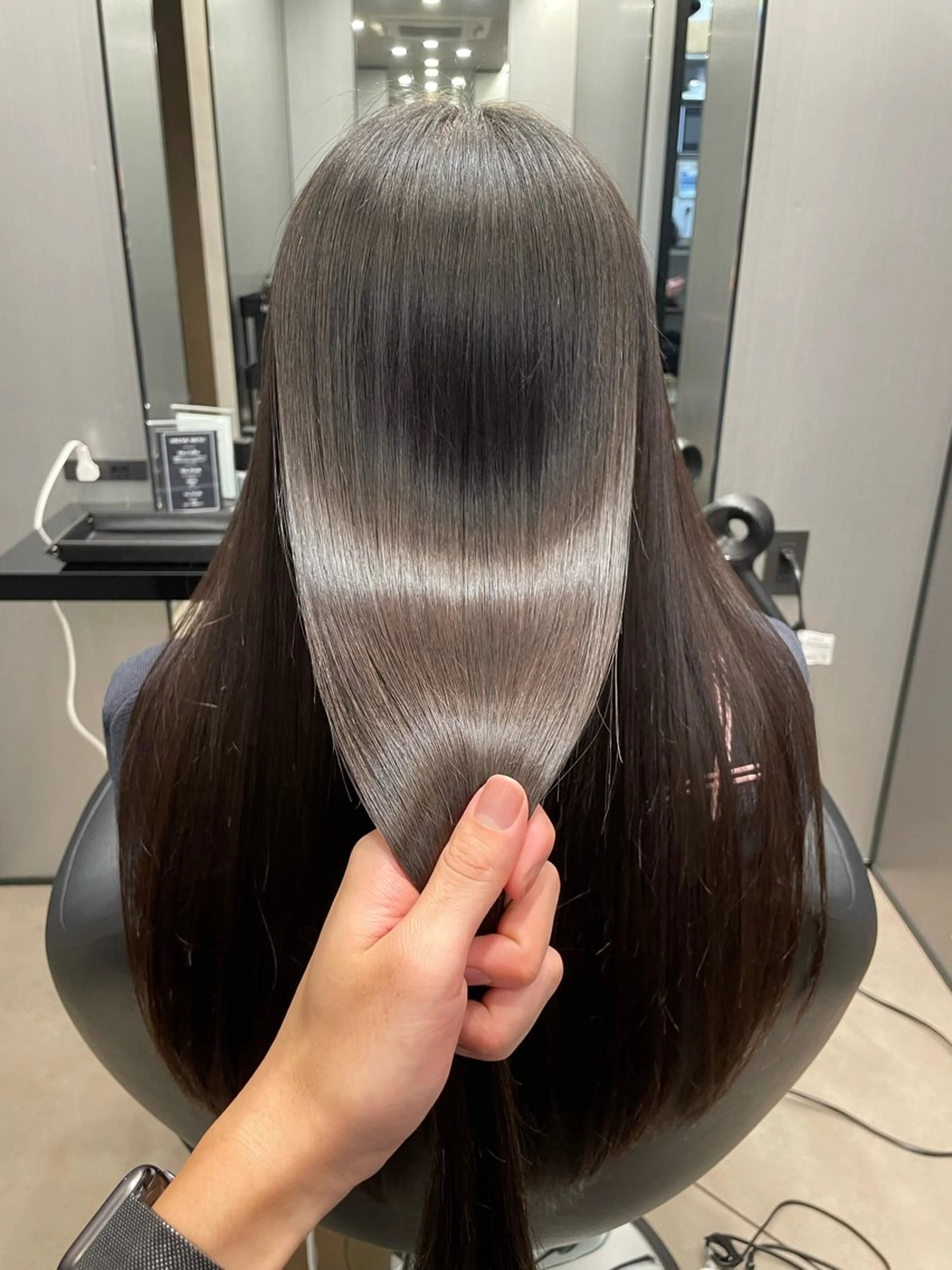 ロング 松尾 祐輝のヘアスタイル