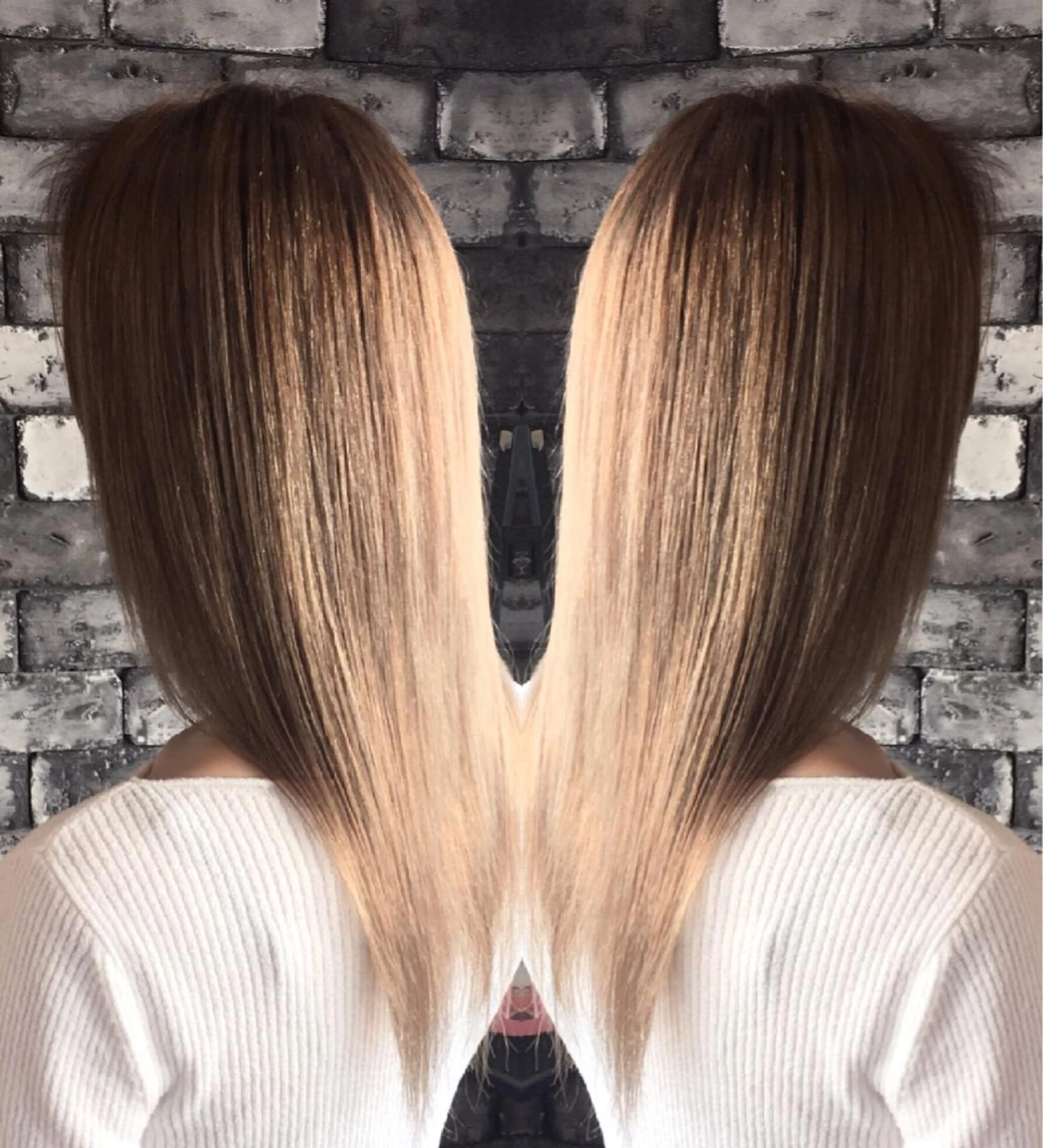 セミロング 外国人風カラー レイヤーカット トリートメント ❤️千葉県代表❤️ 店長❤️柿本翔一朗のヘアスタイル