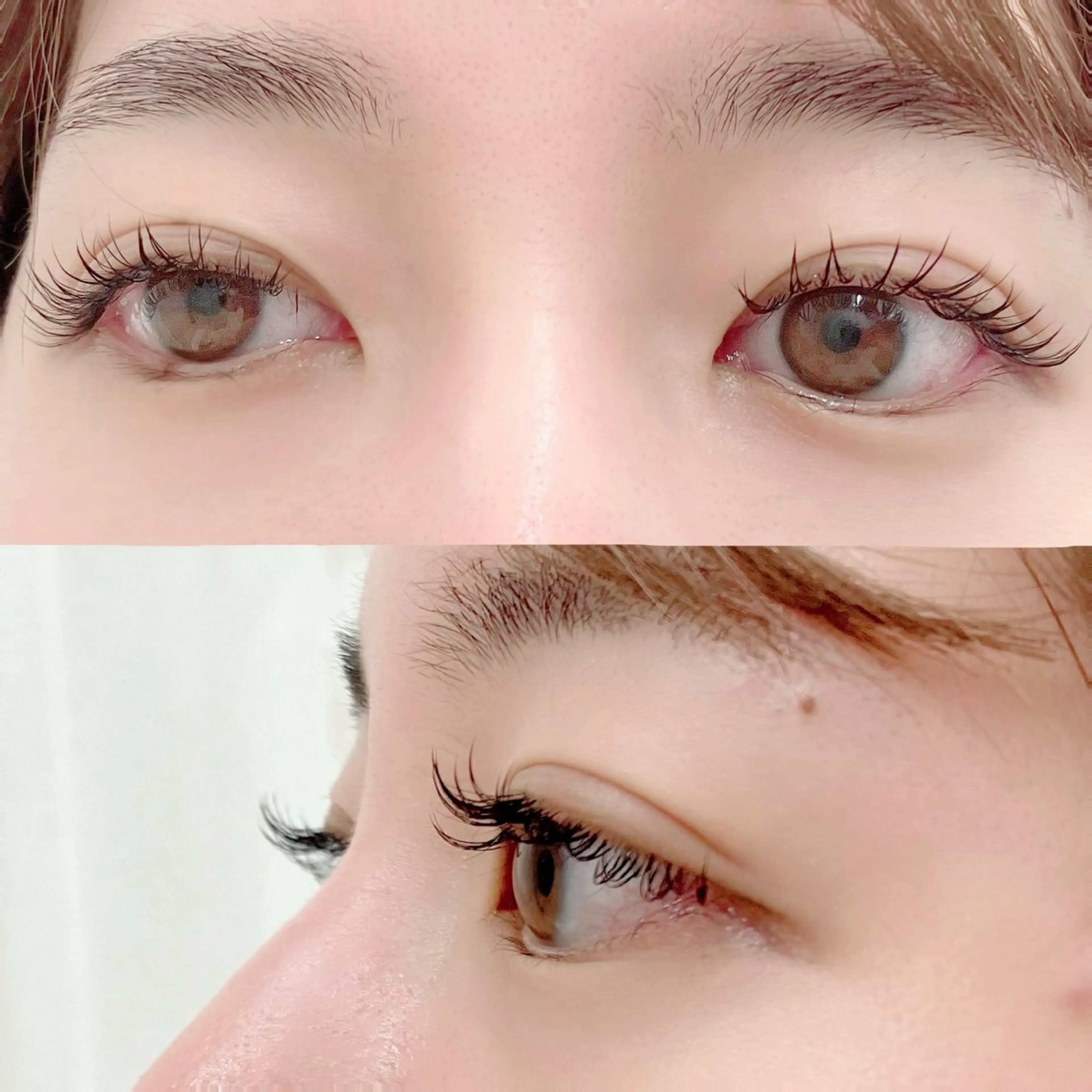 まつ毛エクステ　フラットマットラッシュ　100本（アイシャンプー、美容コーティング付き）の写真