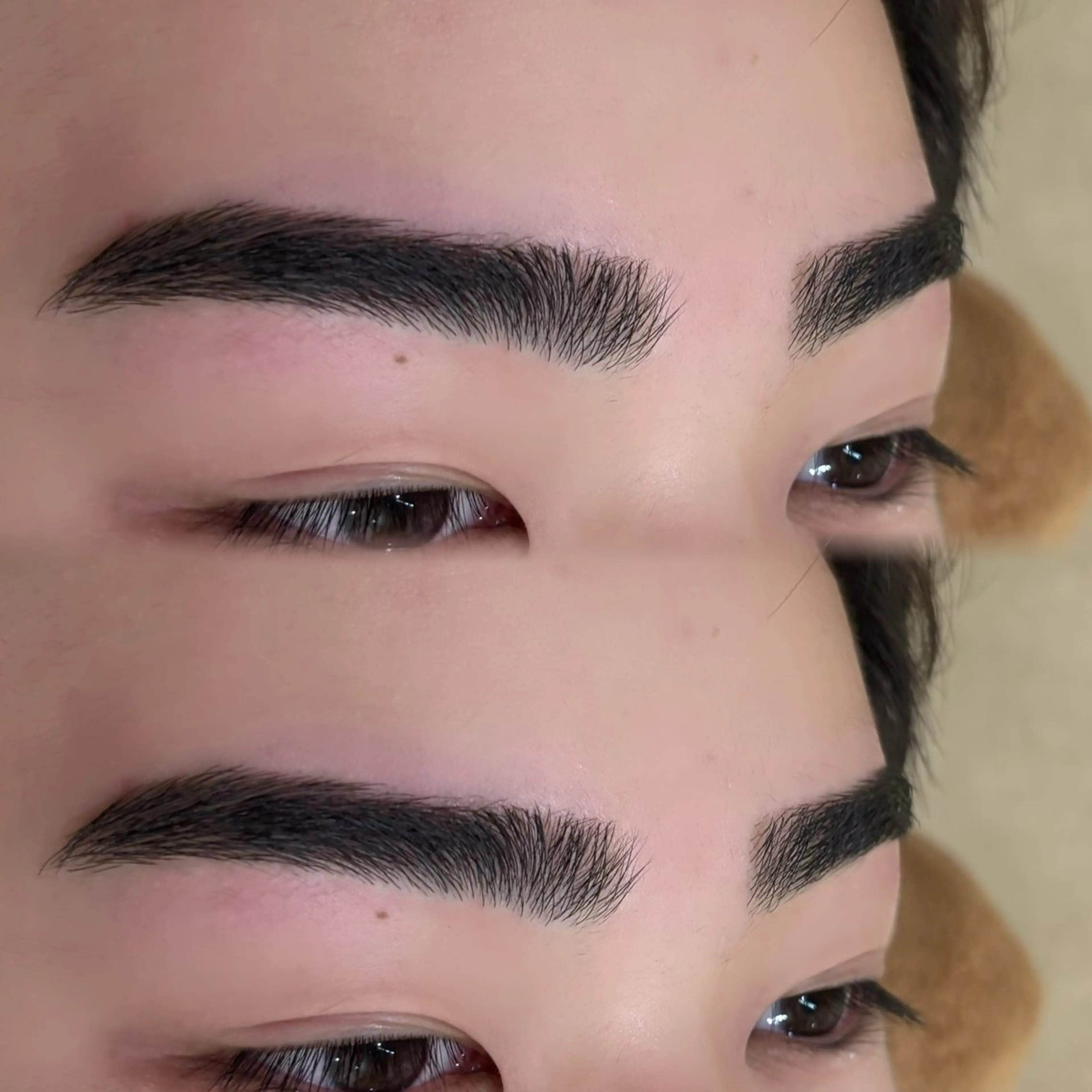 アイブロウ ワックス脱毛 💛LUNELLA MIKU💛のマツエク・マツパデザイン