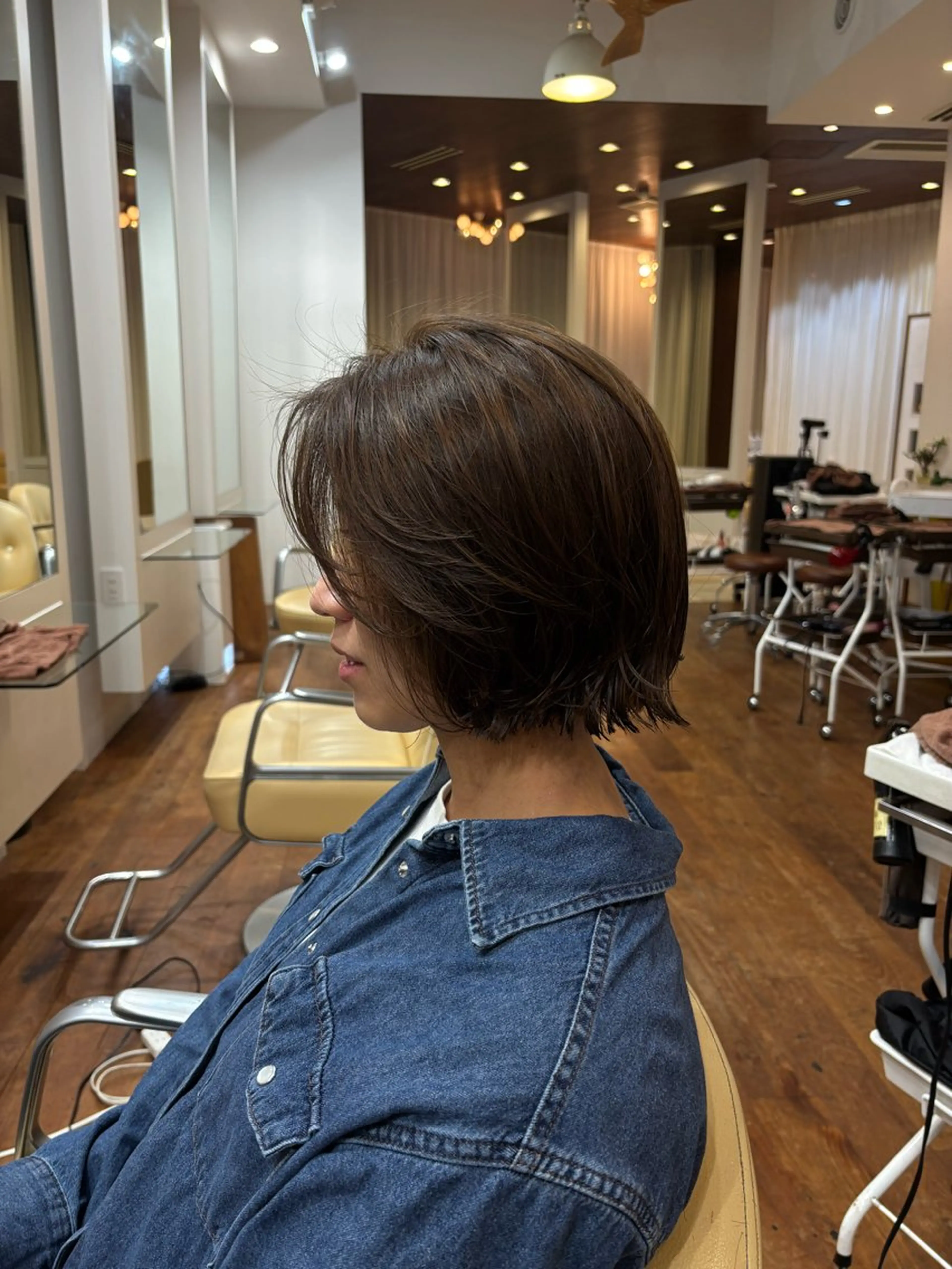 ショート 柿坂 華のヘアスタイル