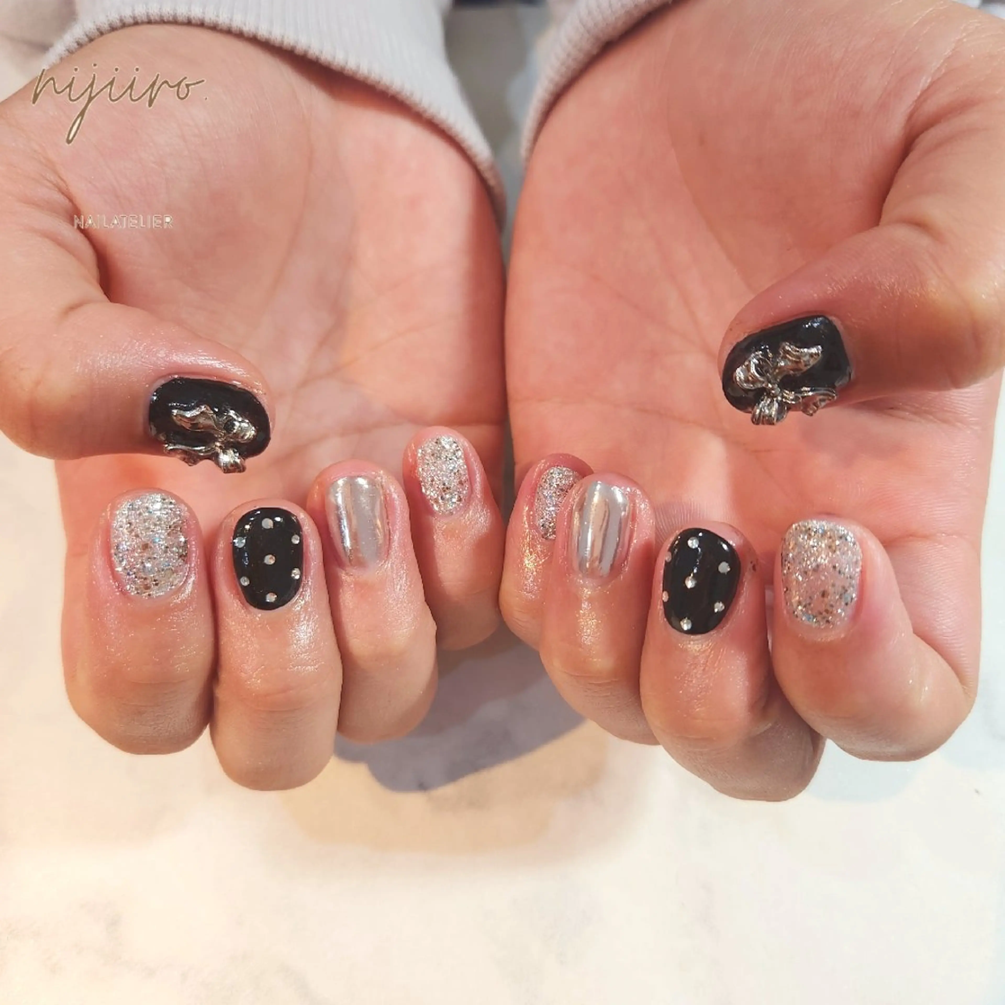 ネイル ハンドネイル nijiiro🌈 サトウのネイルデザイン