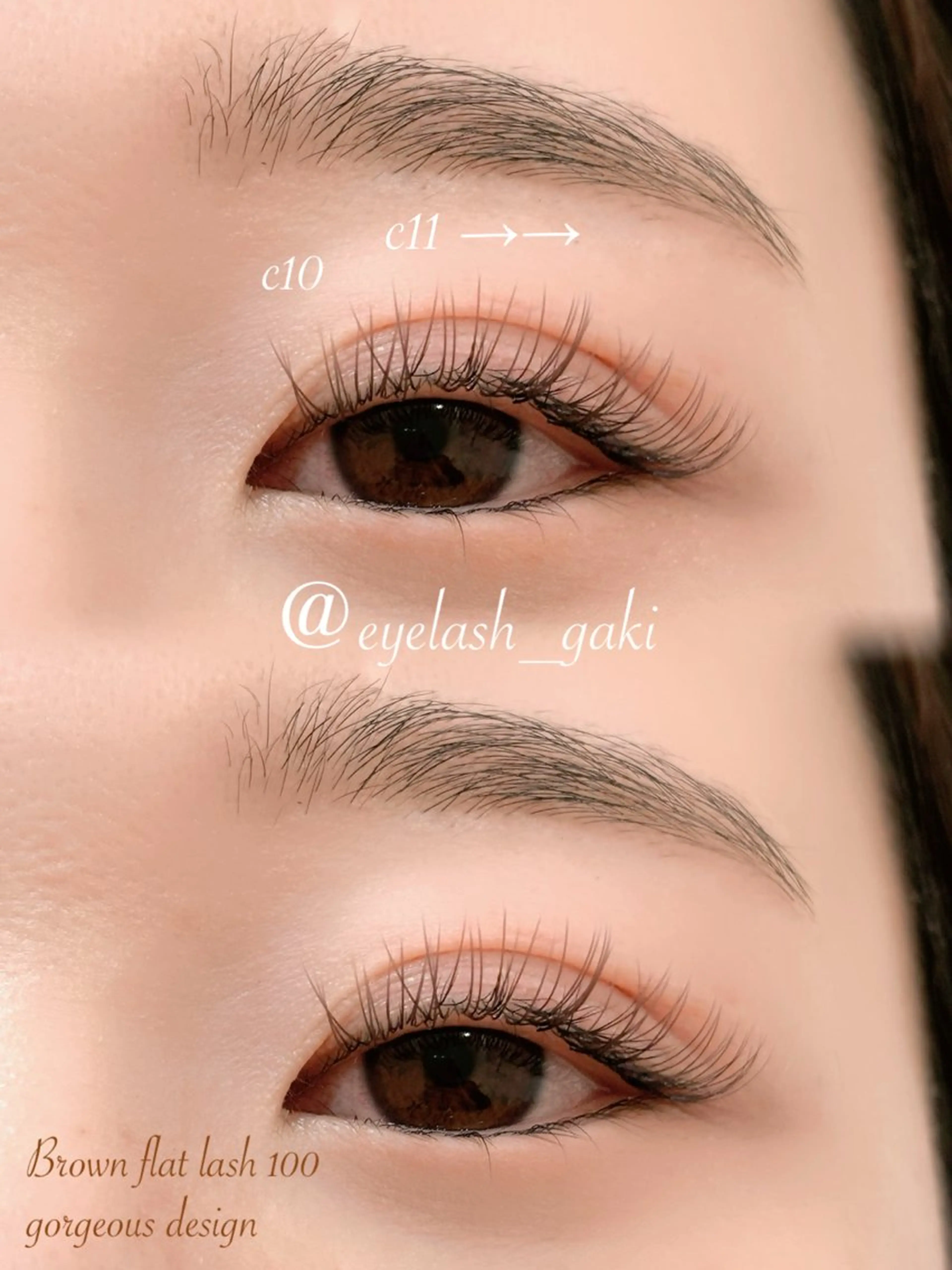 マツエク・マツパ カラーマツエク フラットラッシュ 💐ANELA 板垣🧸のマツエク・マツパデザイン