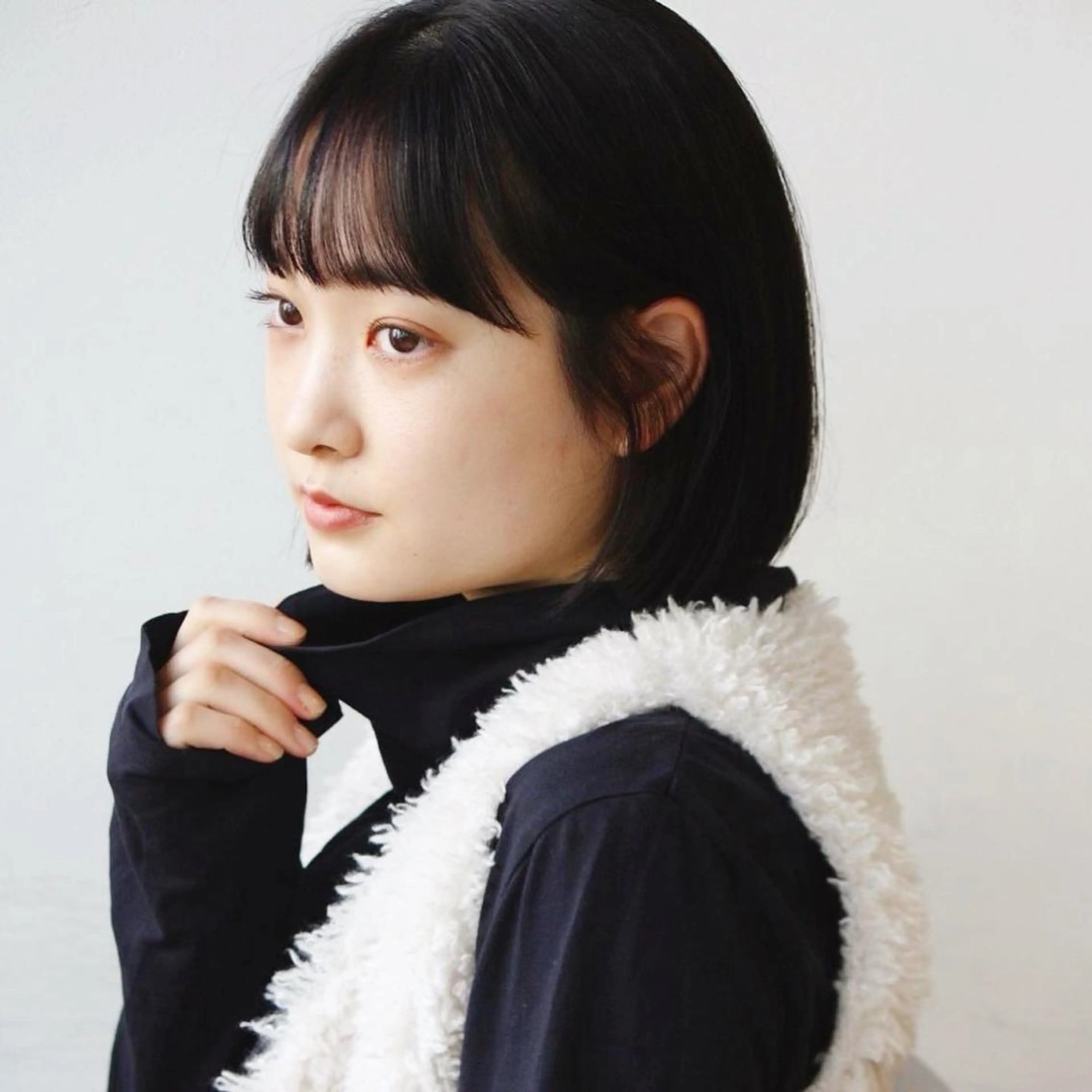 ミディアム カラー 🌱小顔ヘア/ボブ ミディアム/双葉🌱のヘアスタイル