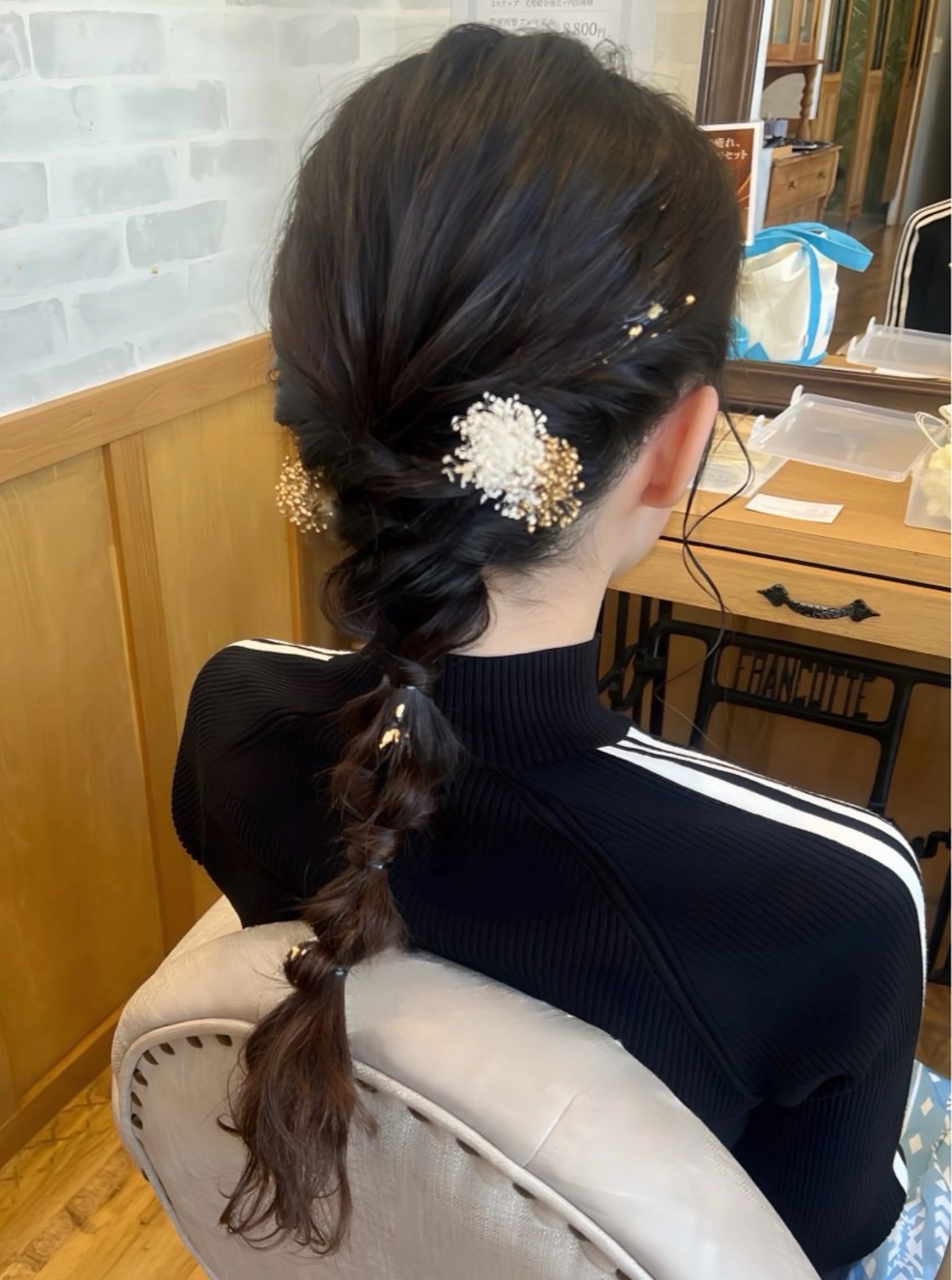 ヘアアレンジ 顔周りカット/透明感 カラー🤍大塚蛍のヘアスタイル