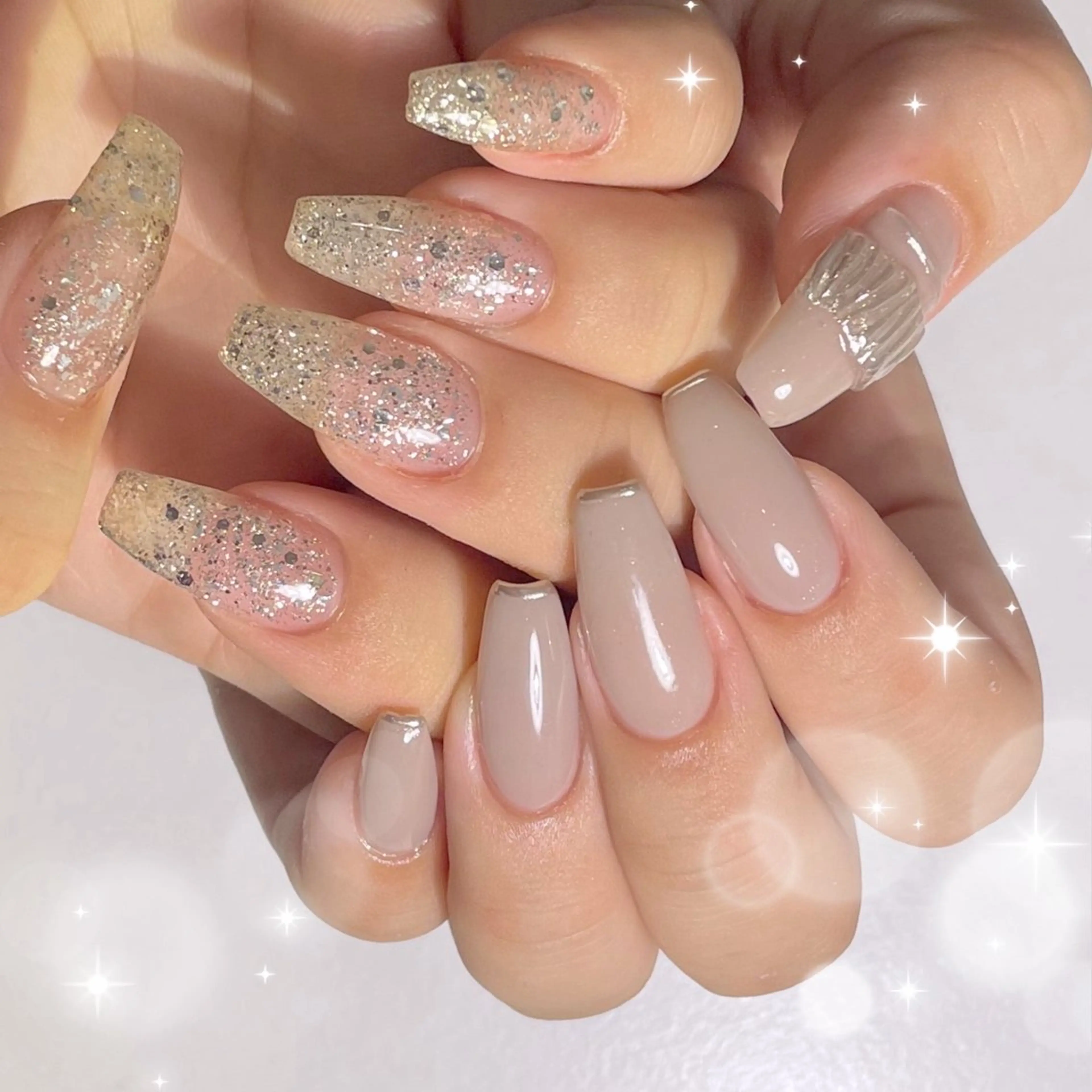 ネイル ジェルネイル パラジェル シンプルネイル ハンドネイル joieange nanami/京橋のネイルデザイン