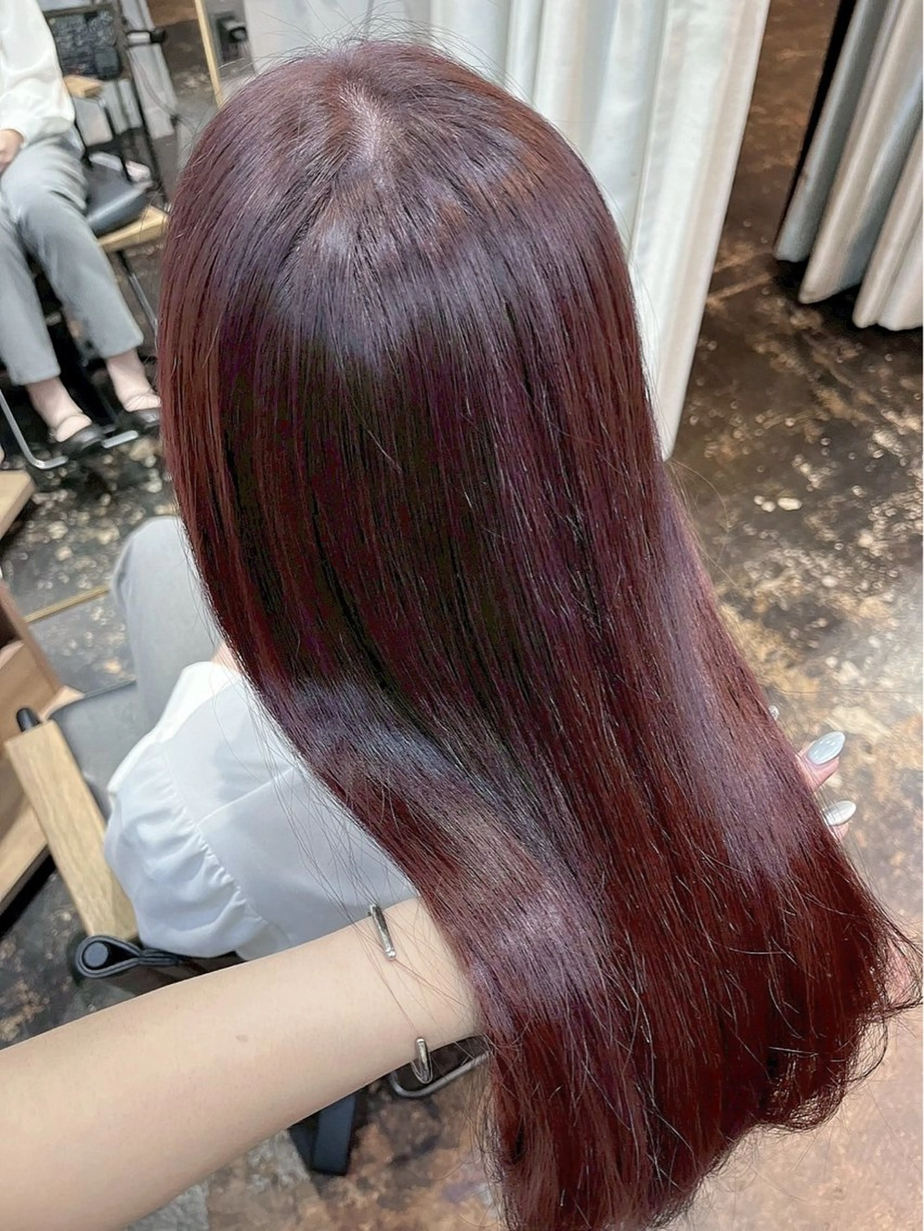 ロング カラー ハイトーン/韓国風/ 艶髪/吉祥寺のヘアスタイル