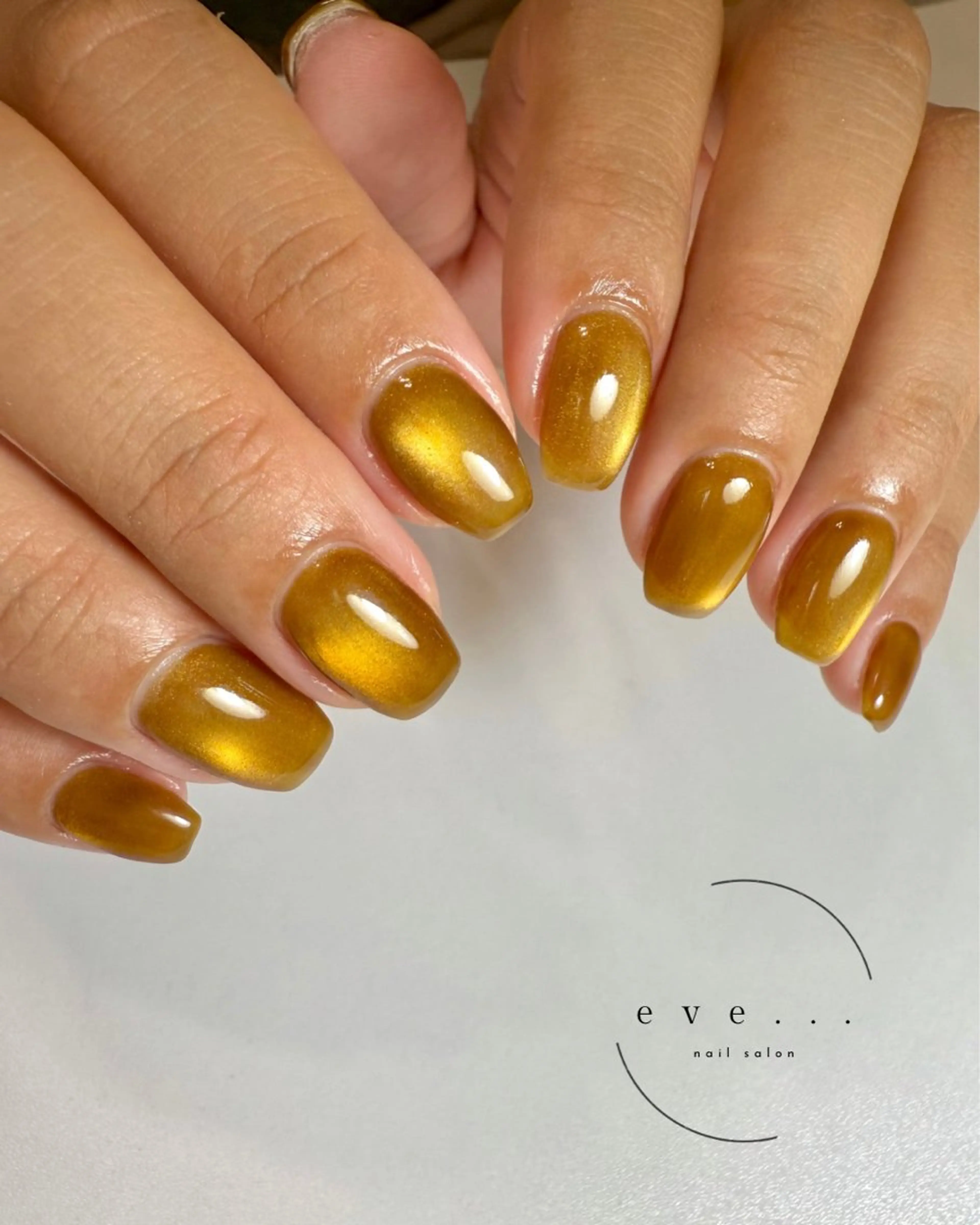ネイル マグネットネイル ハンドネイル nail salon eve...のネイルデザイン