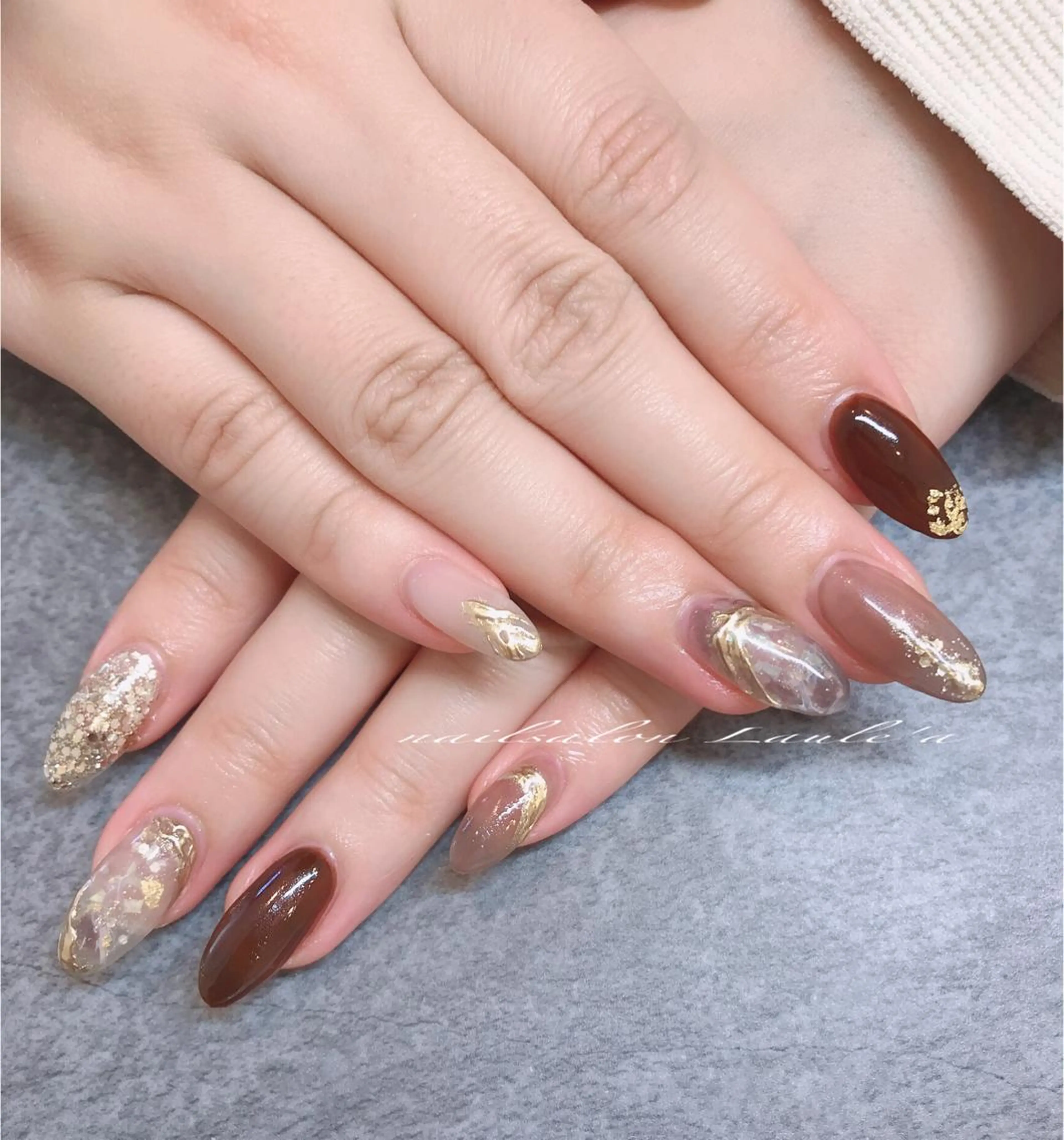 ネイル nailsalon Laule'aのネイルデザイン