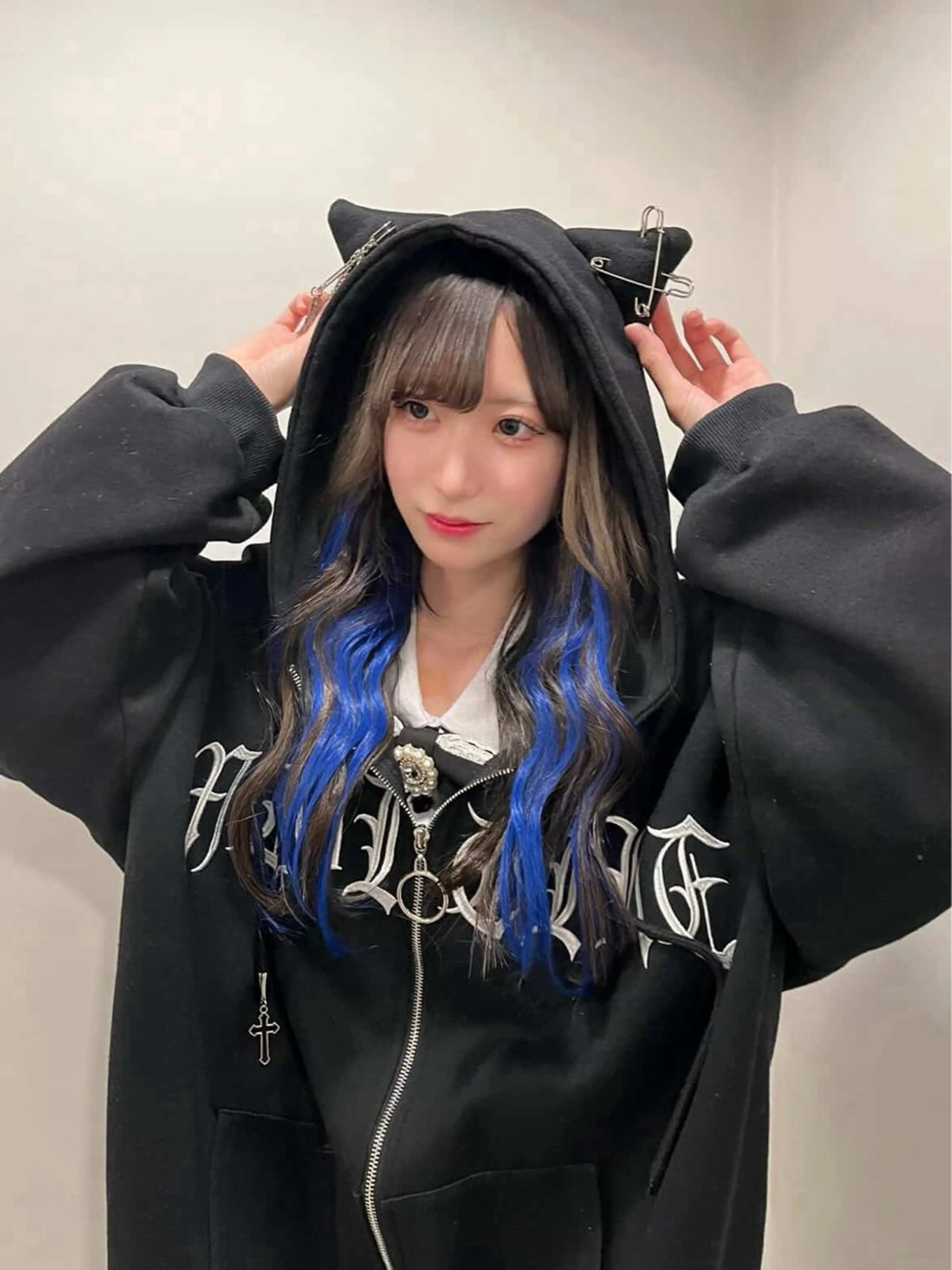 ロング エクステ 羽鳥 菜々子のヘアスタイル