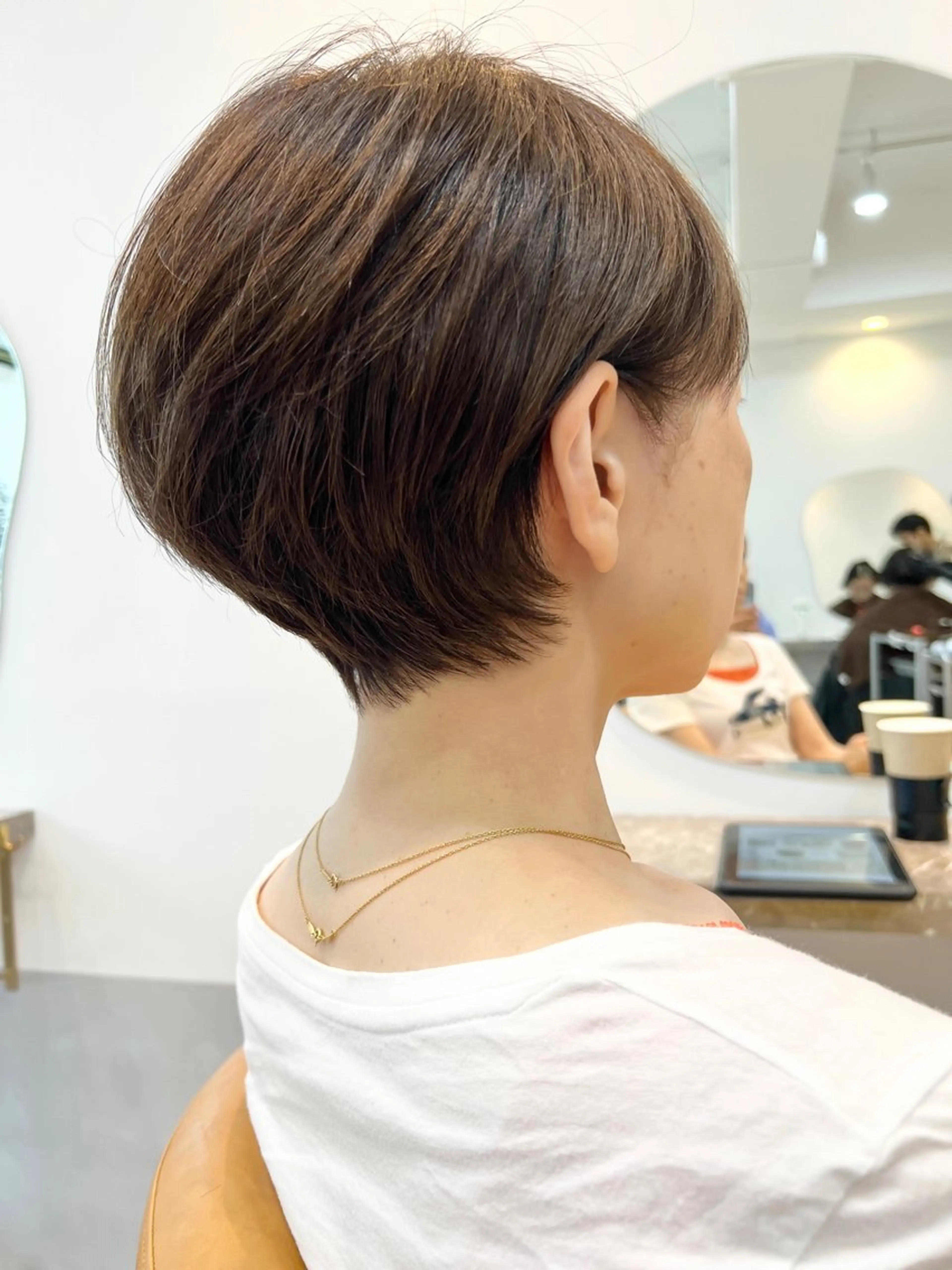 ショート 《カット¥0》 朝山良徳のヘアスタイル