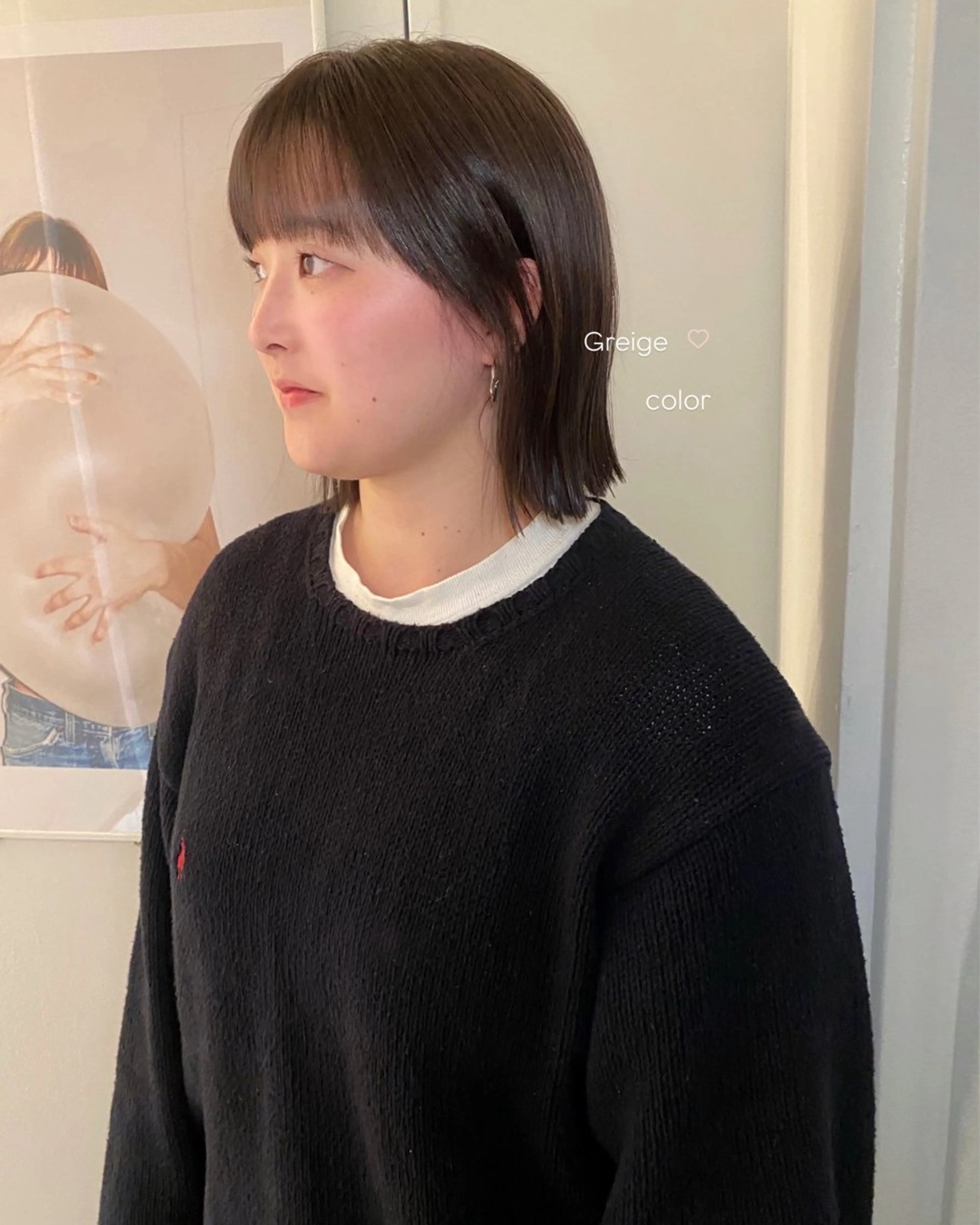 ショート カラー riria/ボブ /透明感カラー🎀のヘアスタイル